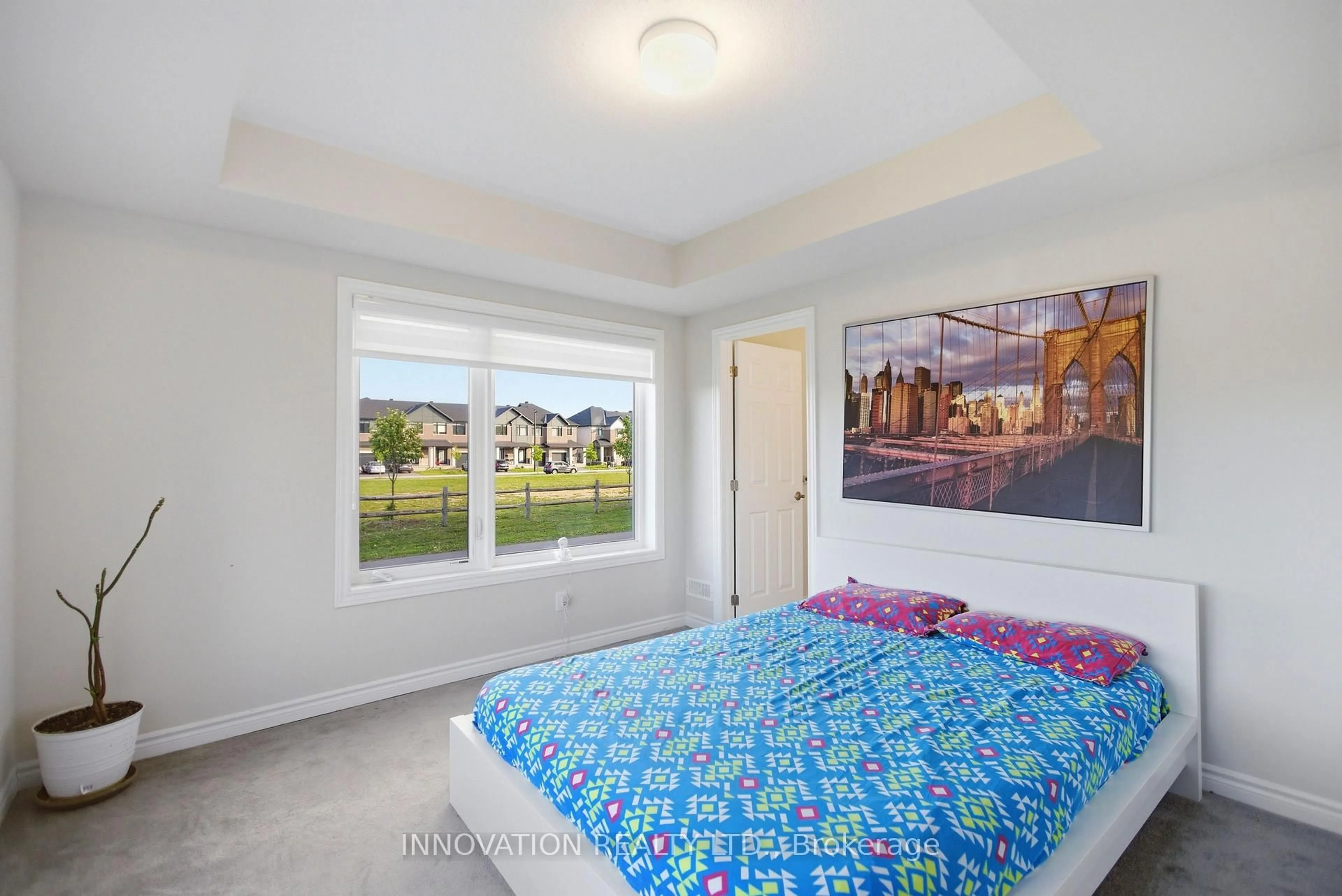 Bedroom with bed, unknown for 120 Kyanite Lane, Ottawa Ontario K2J 7B5