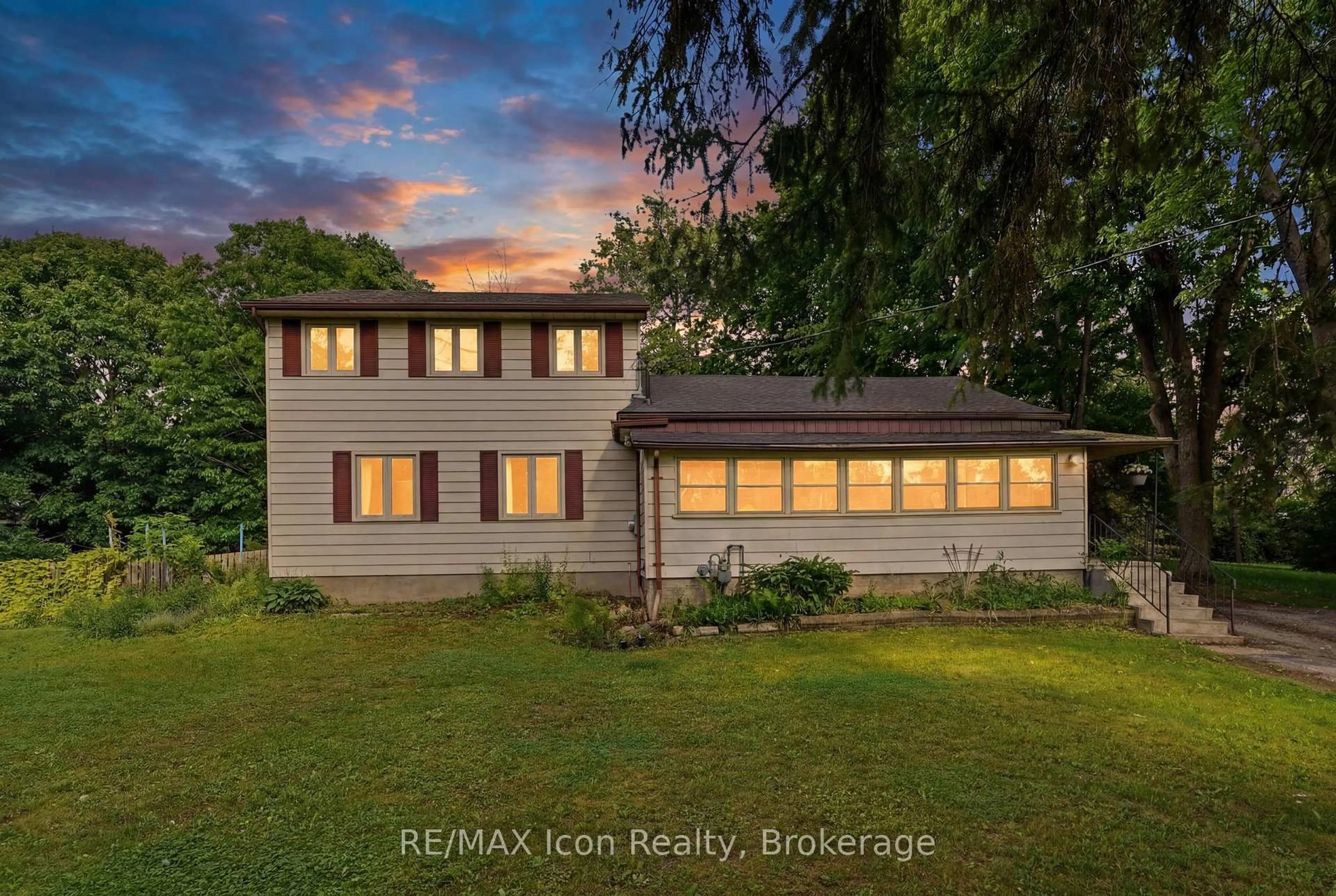 A pic from outside/outdoor area/front of a property/back of a property/a pic from drone, water/lake/river/ocean view for 7239 Wellington Rd 21, Centre Wellington Ontario N0B 1B0