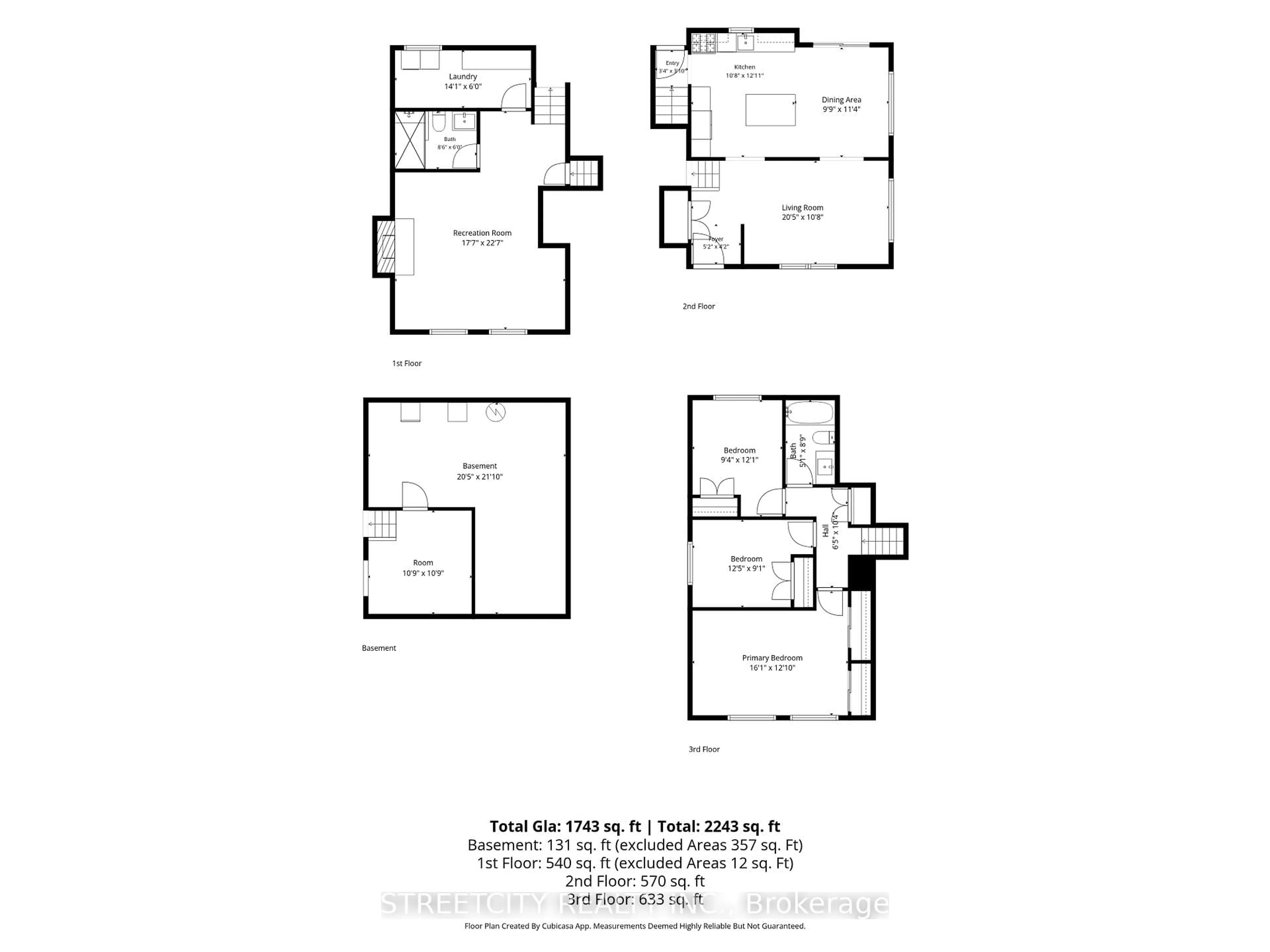Floor plan for 59 Blanchard Cres, London North Ontario N6G 4E3