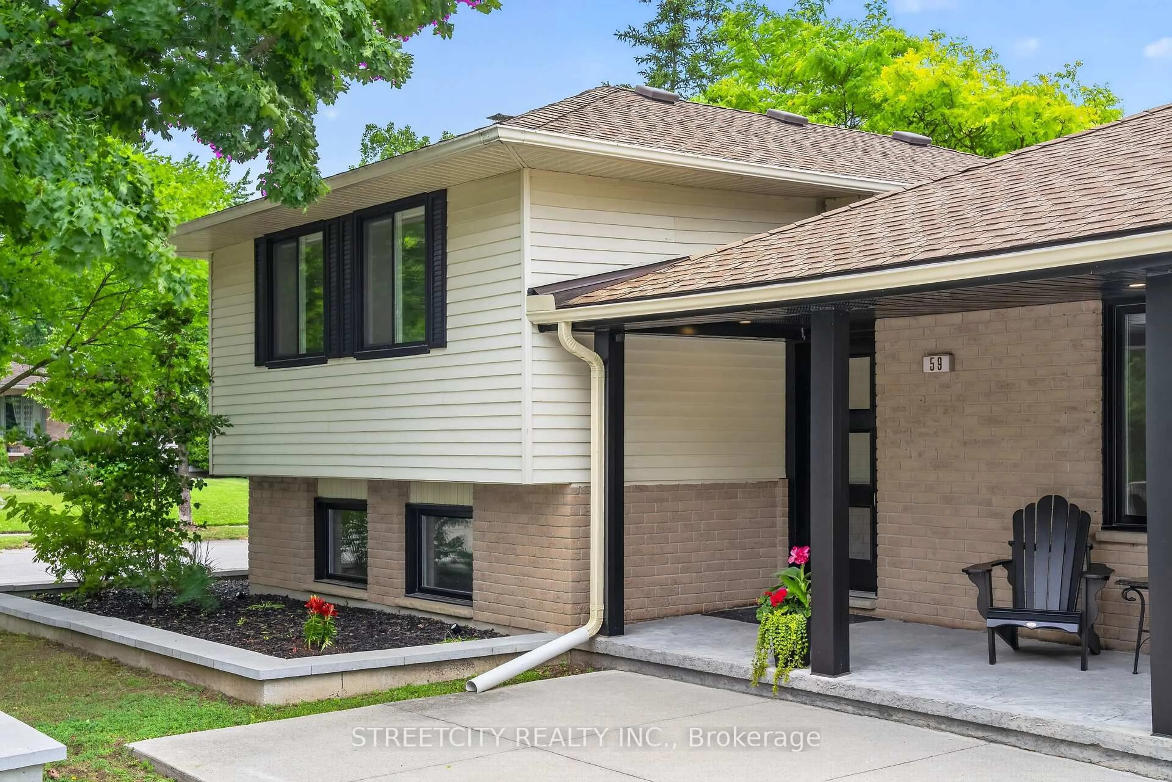 Home with brick exterior material, street for 59 Blanchard Cres, London North Ontario N6G 4E3