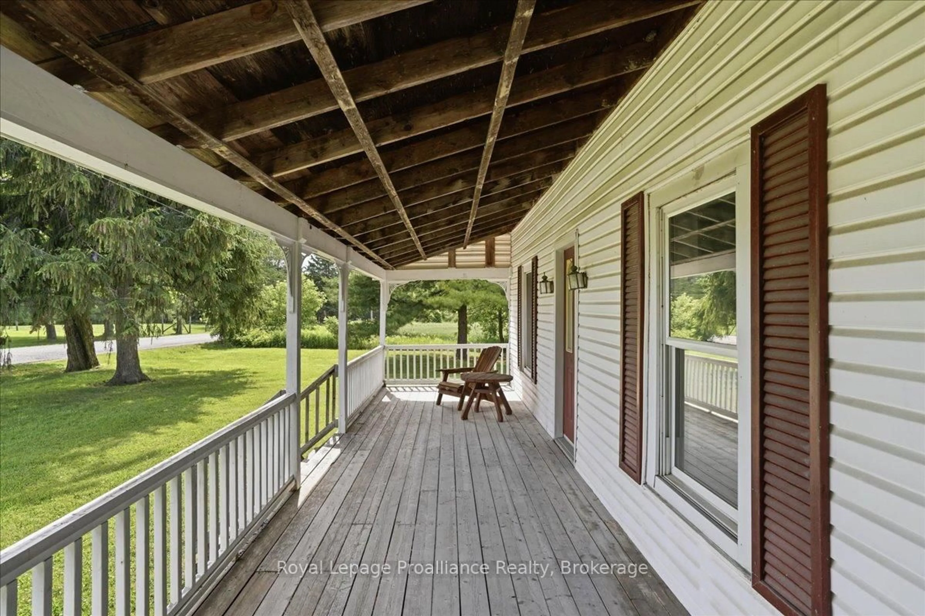 Patio, water/lake/river/ocean view for 1710 Old Wooler Rd, Quinte West Ontario K0K 3M0