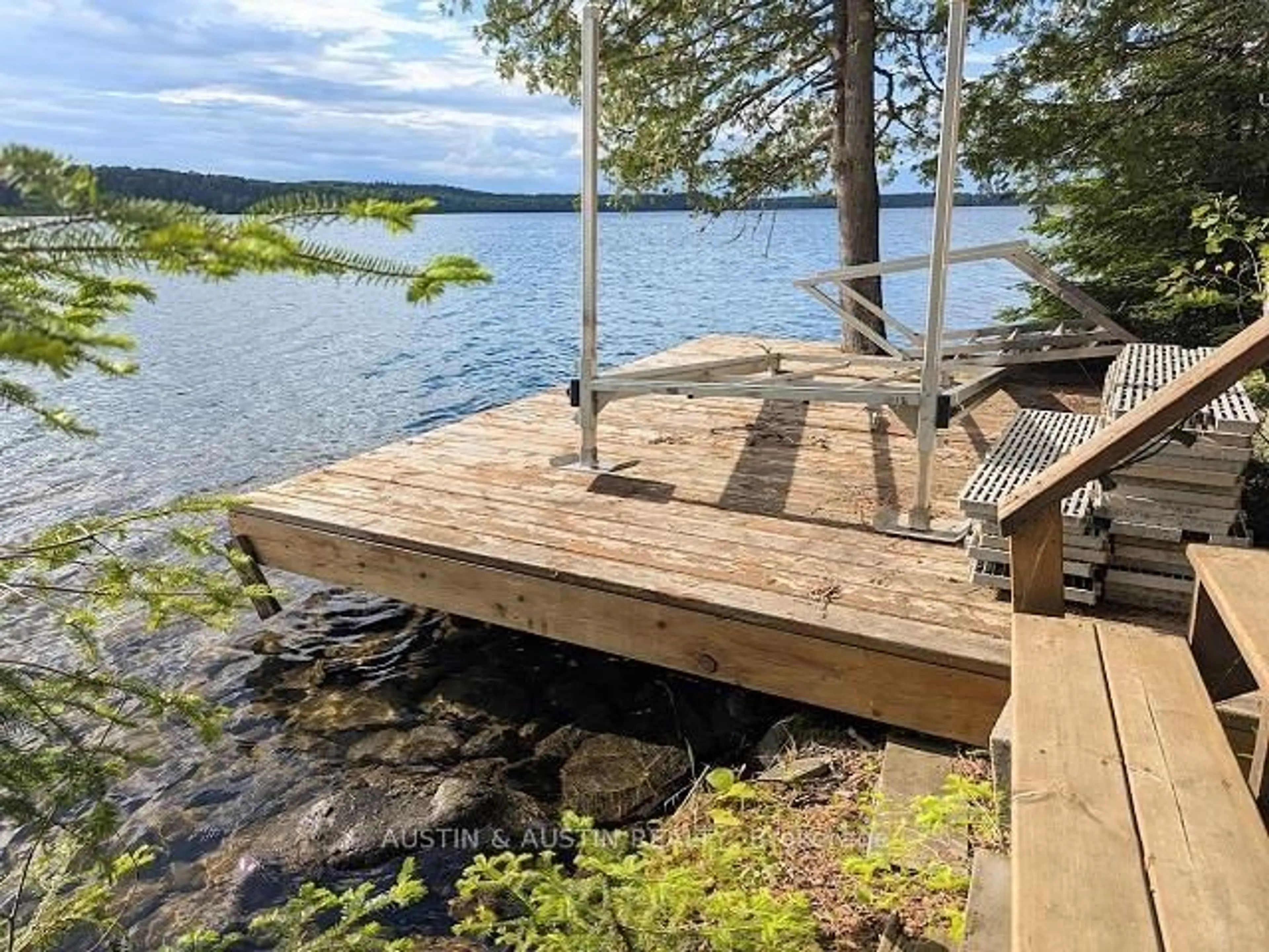 Patio, water/lake/river/ocean view for 2156 Mavis Lake Rd, Kenora Remote Area Ontario P8N 0A2