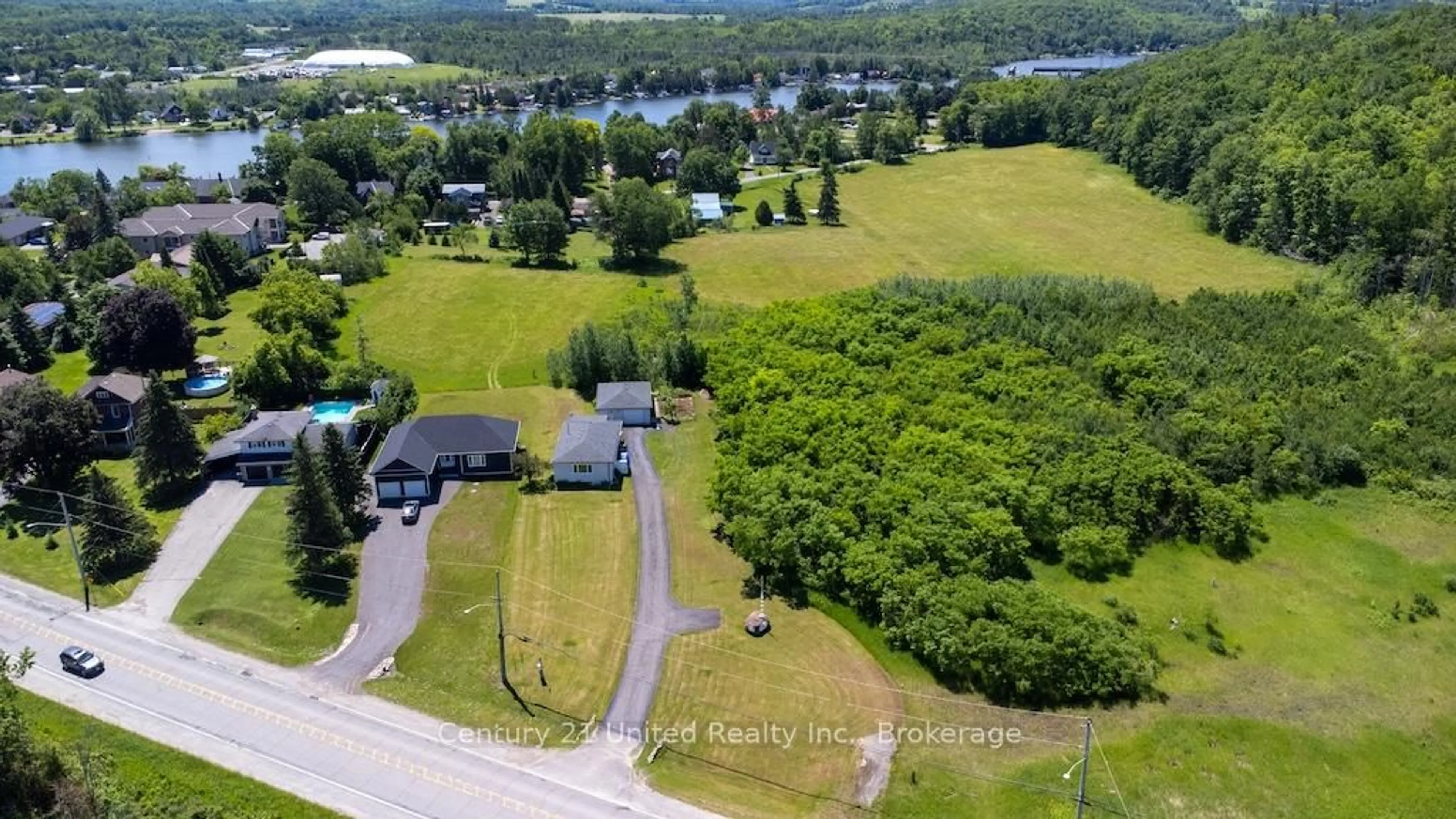 A pic from outside/outdoor area/front of a property/back of a property/a pic from drone, water/lake/river/ocean view for 136 Albert St, Trent Hills Ontario K0L 1Y0