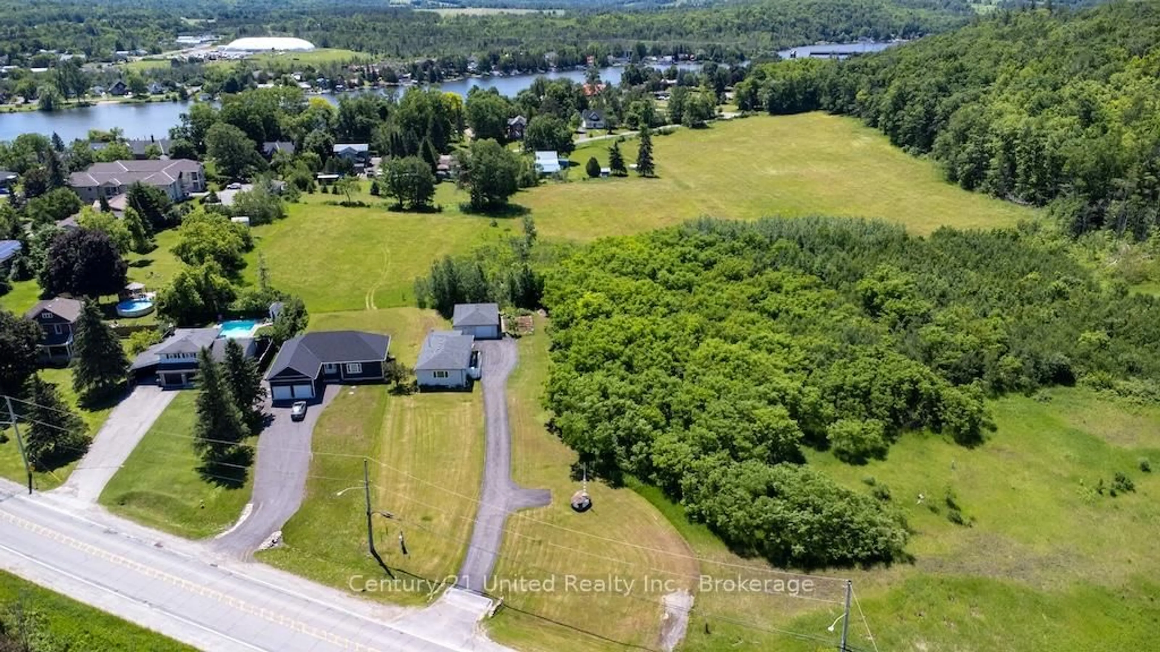 A pic from outside/outdoor area/front of a property/back of a property/a pic from drone, water/lake/river/ocean view for 136 Albert St, Trent Hills Ontario K0L 1Y0