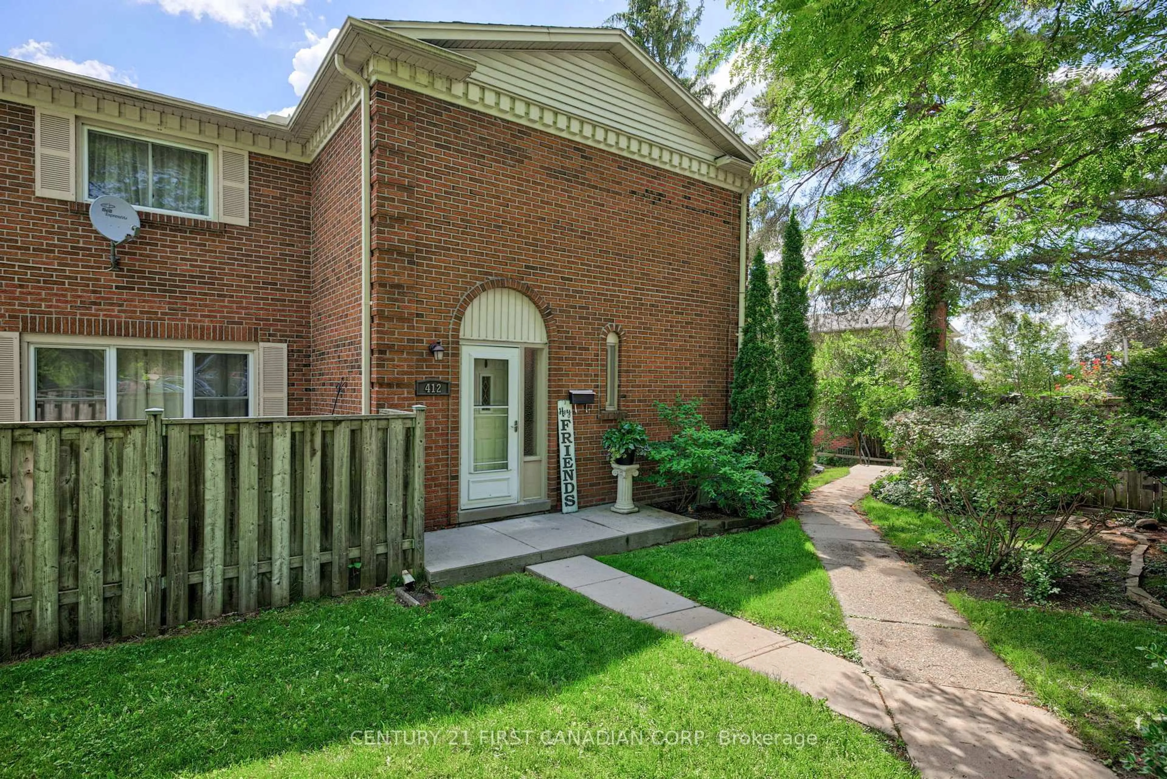 Home with brick exterior material, street for 412 Homestead Crt, London North Ontario N6G 2E9