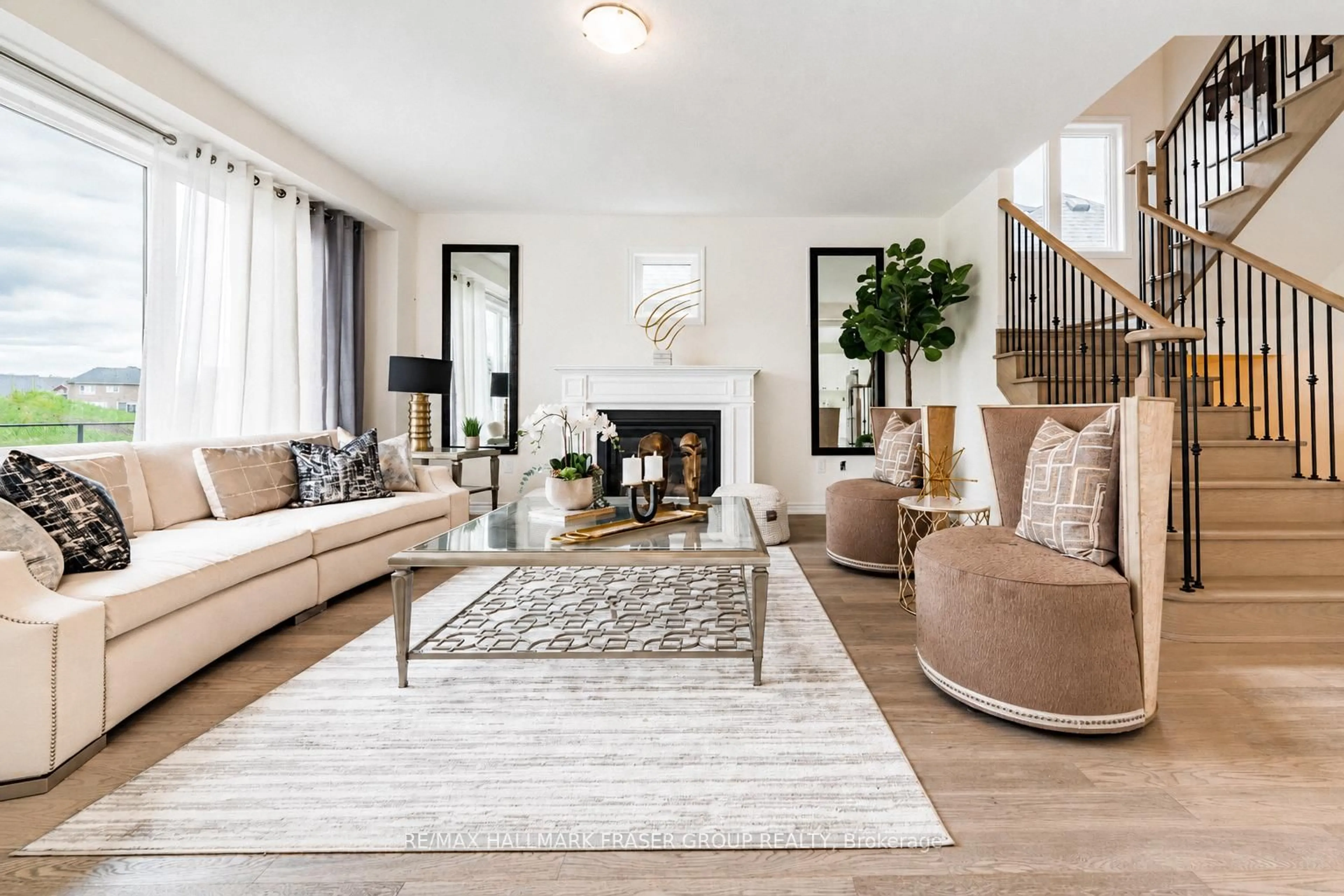 Living room with furniture, unknown for 53 Golden Meadows Dr, Otonabee-South Monaghan Ontario K9J 0K8