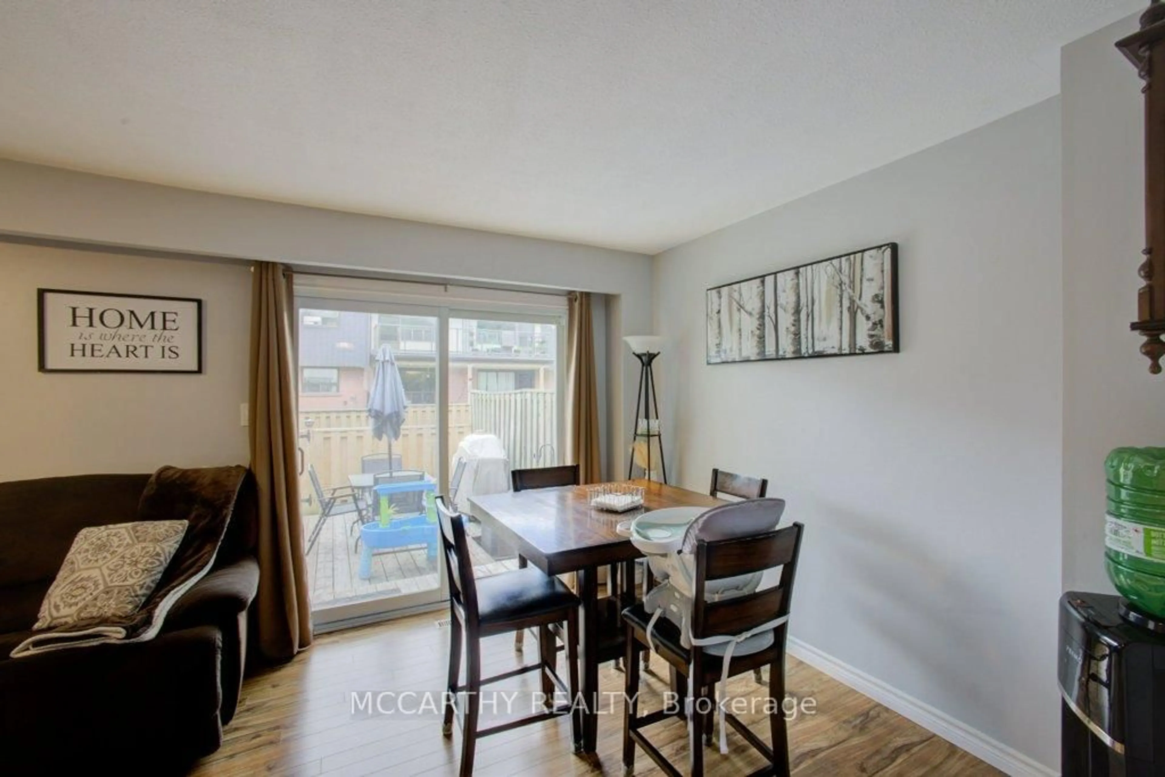 Dining room, wood/laminate floor for 325 William St #41, Shelburne Ontario L9V 2X6