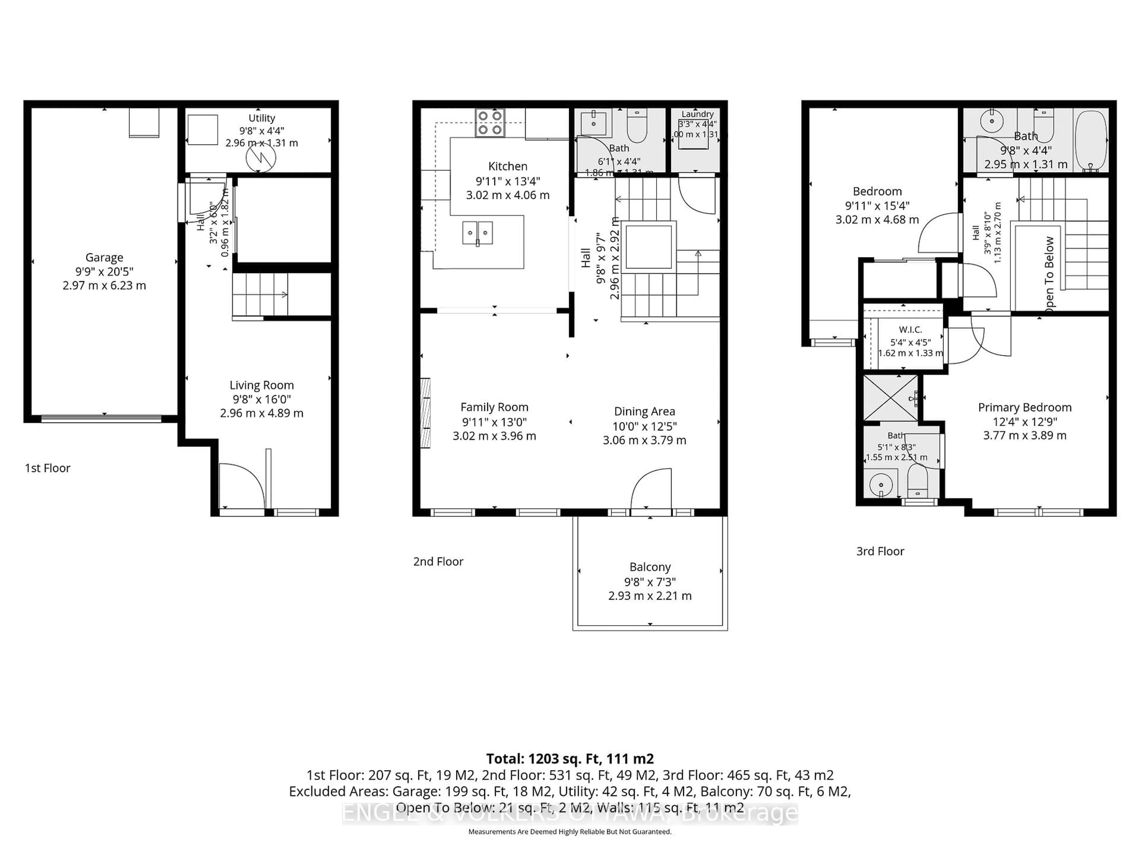 Floor plan for 241 Par-La-Ville Circ, Ottawa Ontario K2S 0T6
