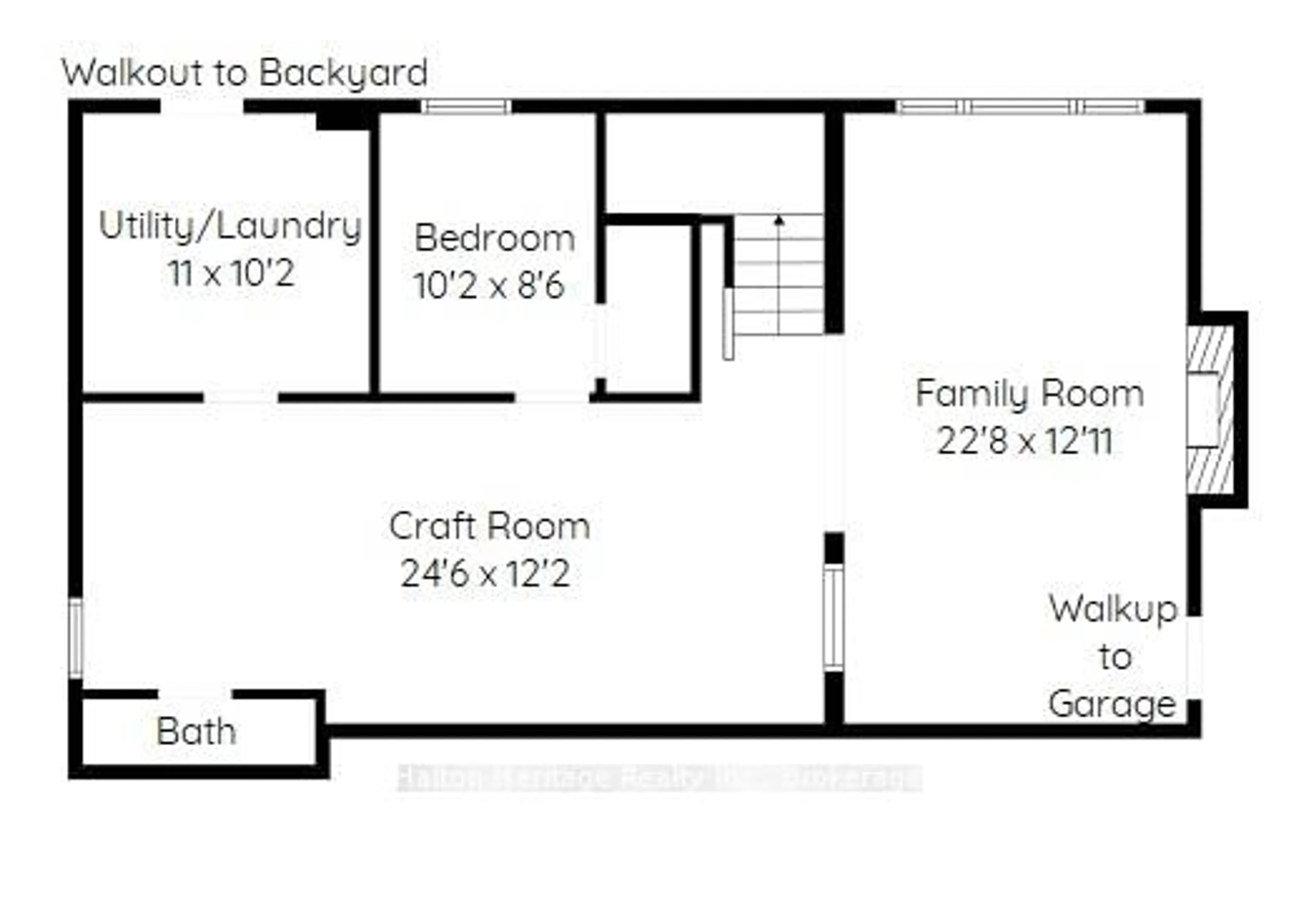 Floor plan for 34 Howard Blvd, Hamilton Ontario L8B 0G3