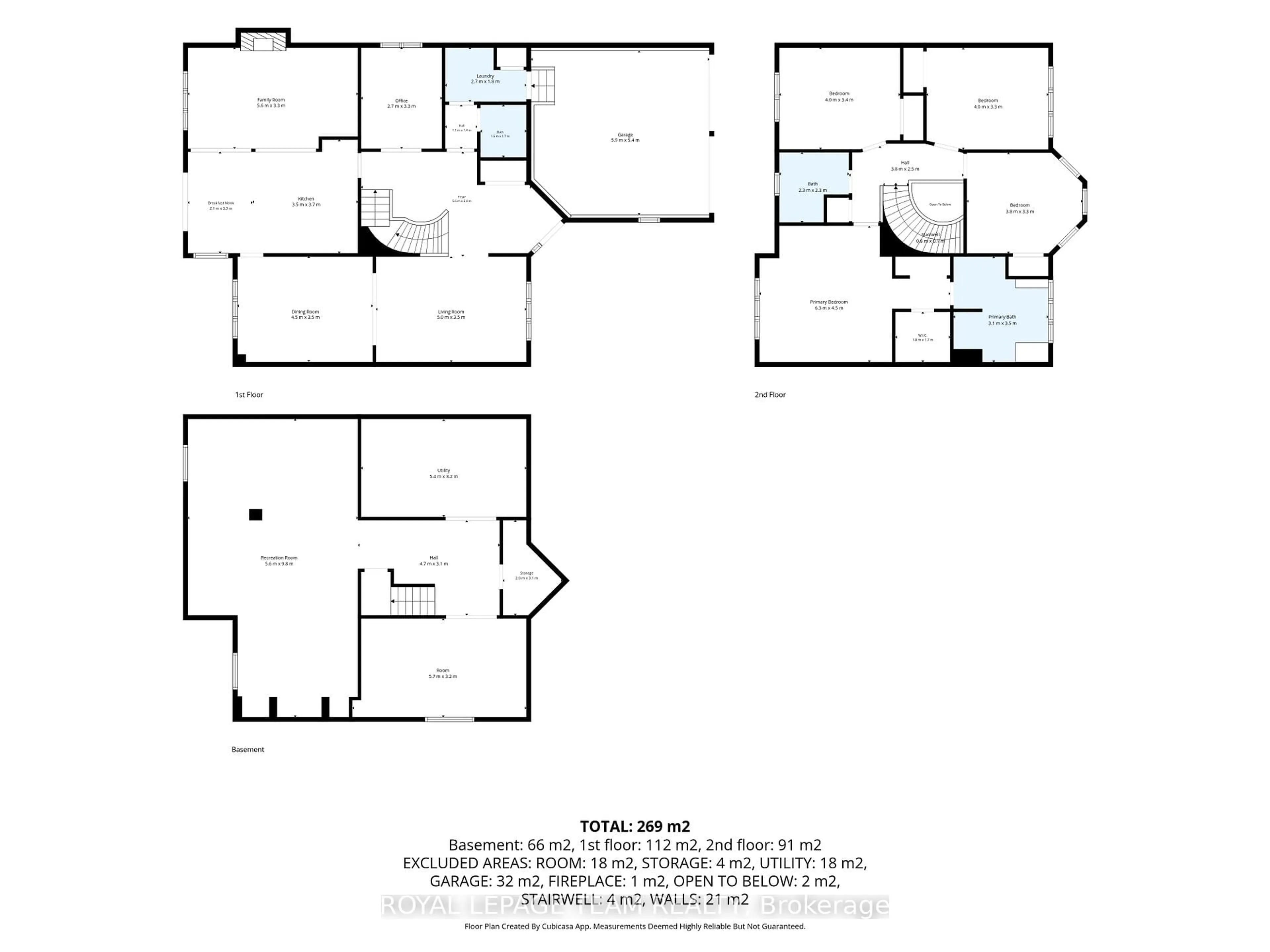 Floor plan for 178 Hemlo Cres, Ottawa Ontario K2T 1E5