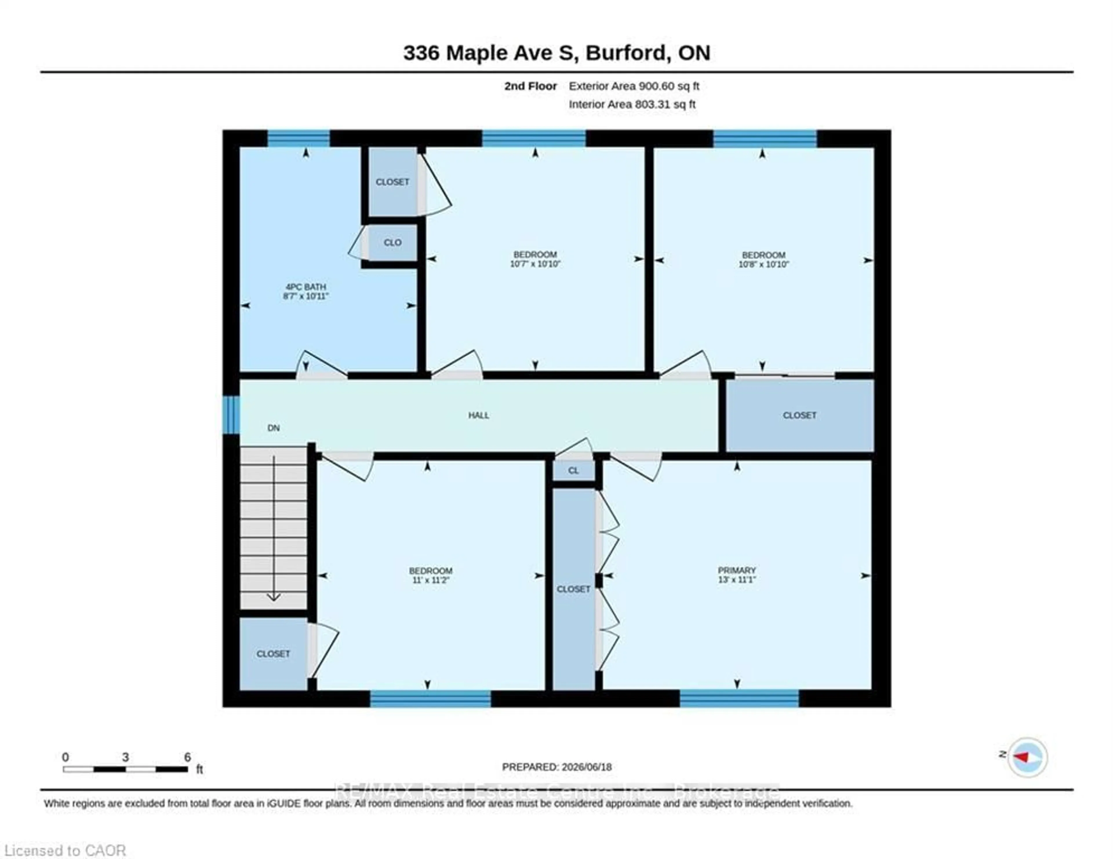 Floor plan for 336 Maple Ave, Brant Ontario N0E 1A0