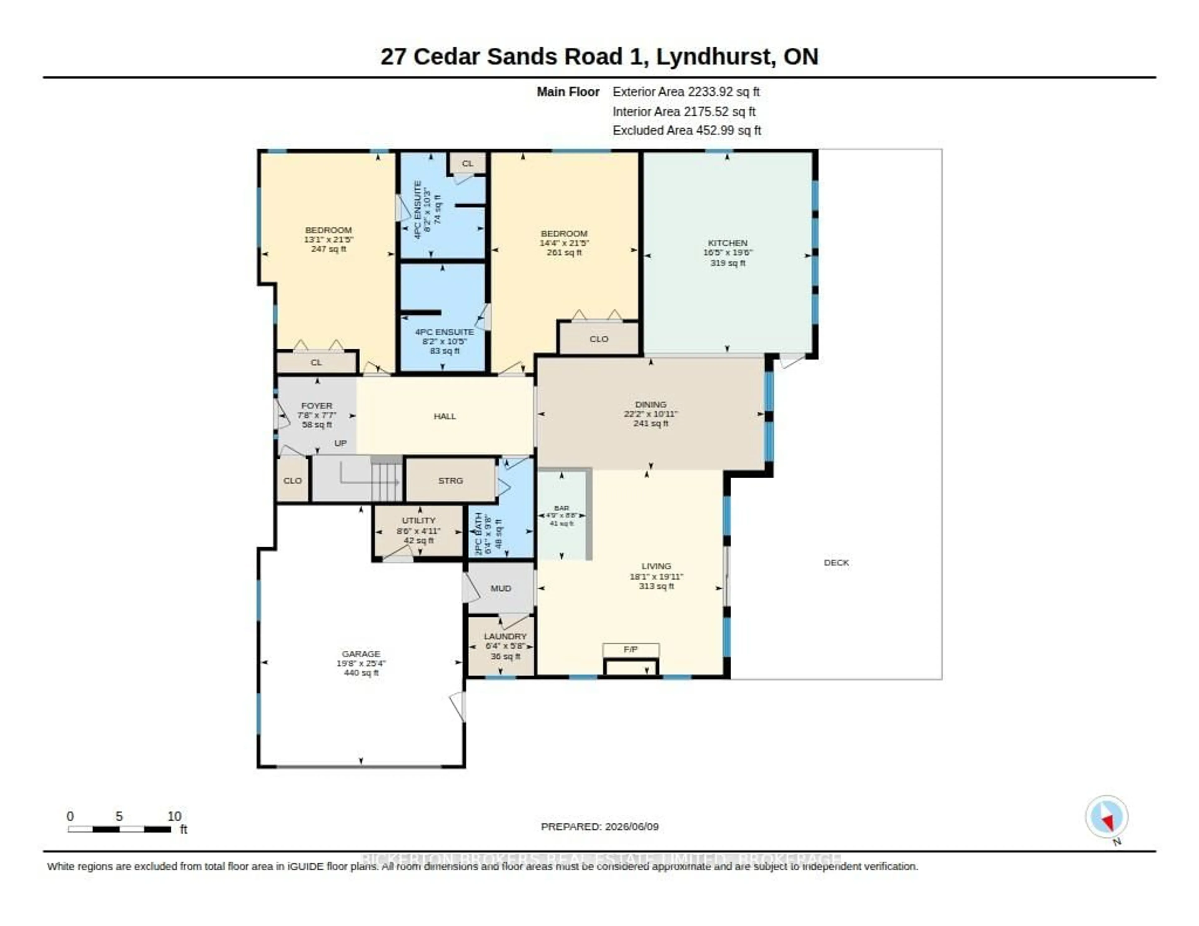 Floor plan for 27 A Cedar Sands Roadway Rd, Rideau Lakes Ontario K0E 1N0