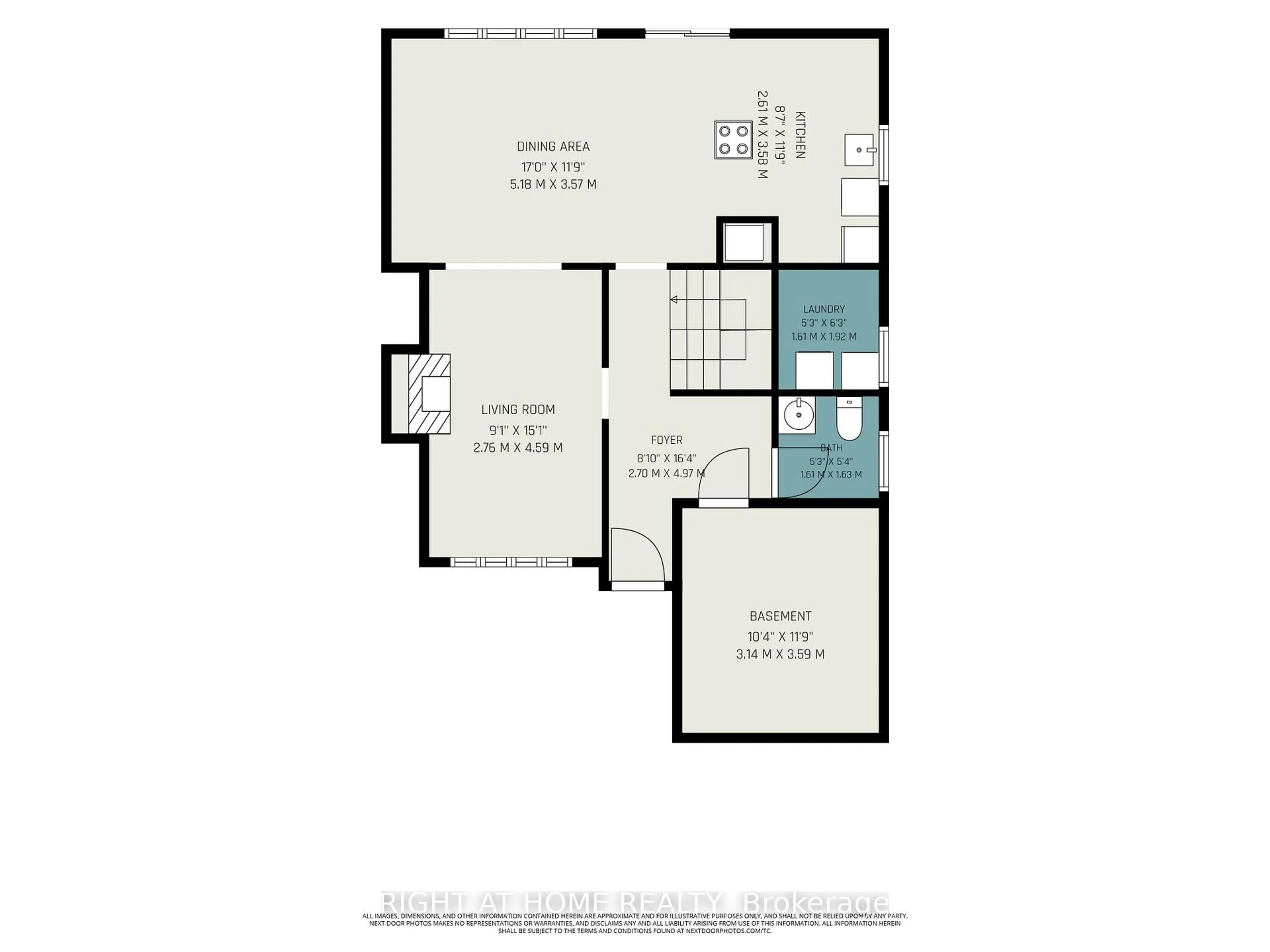 Floor plan for 1484 Meadowbrook Rd, Ottawa Ontario K1B 5C3