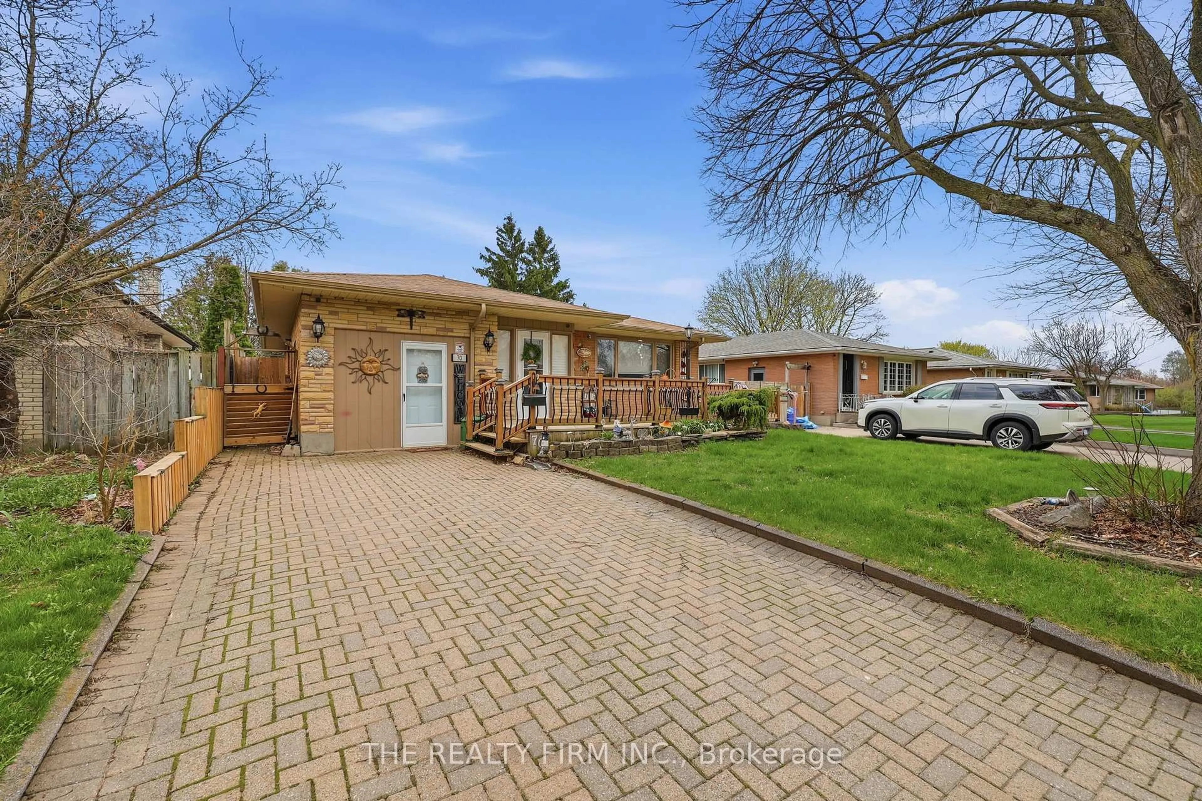Home with brick exterior material, street for 70 Talavera Cres, London East Ontario N5V 1K8