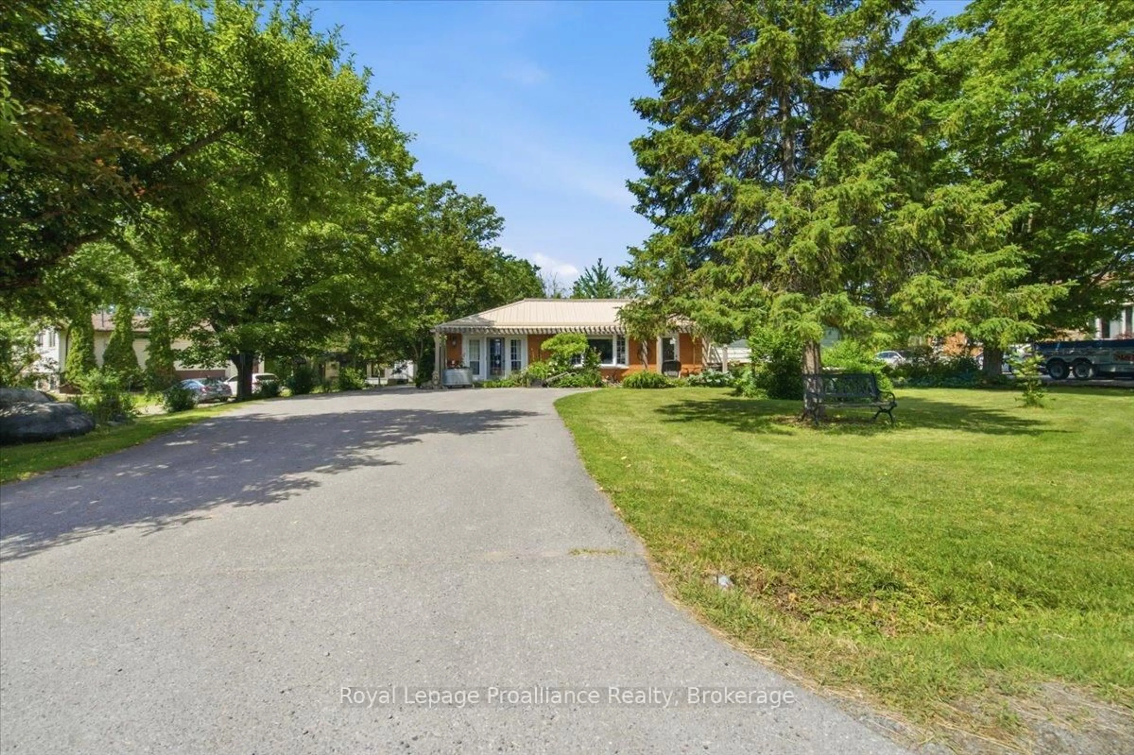 A pic from outside/outdoor area/front of a property/back of a property/a pic from drone, street for 171 Aikins Rd, Quinte West Ontario K8N 4Z2