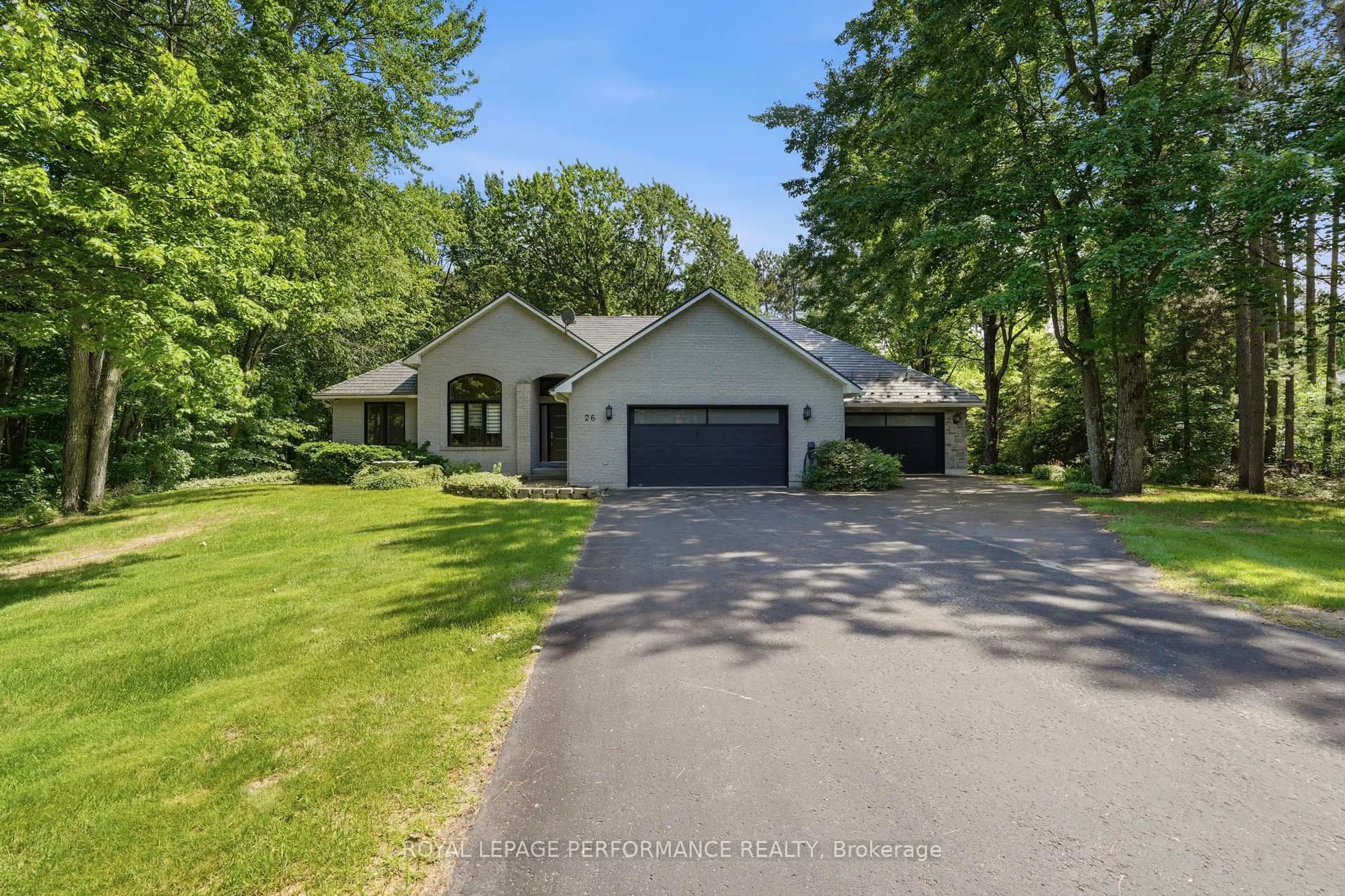 A pic from outside/outdoor area/front of a property/back of a property/a pic from drone, water/lake/river/ocean view for 26 Marie-Eve St, Alfred and Plantagenet Ontario K0B 1A0
