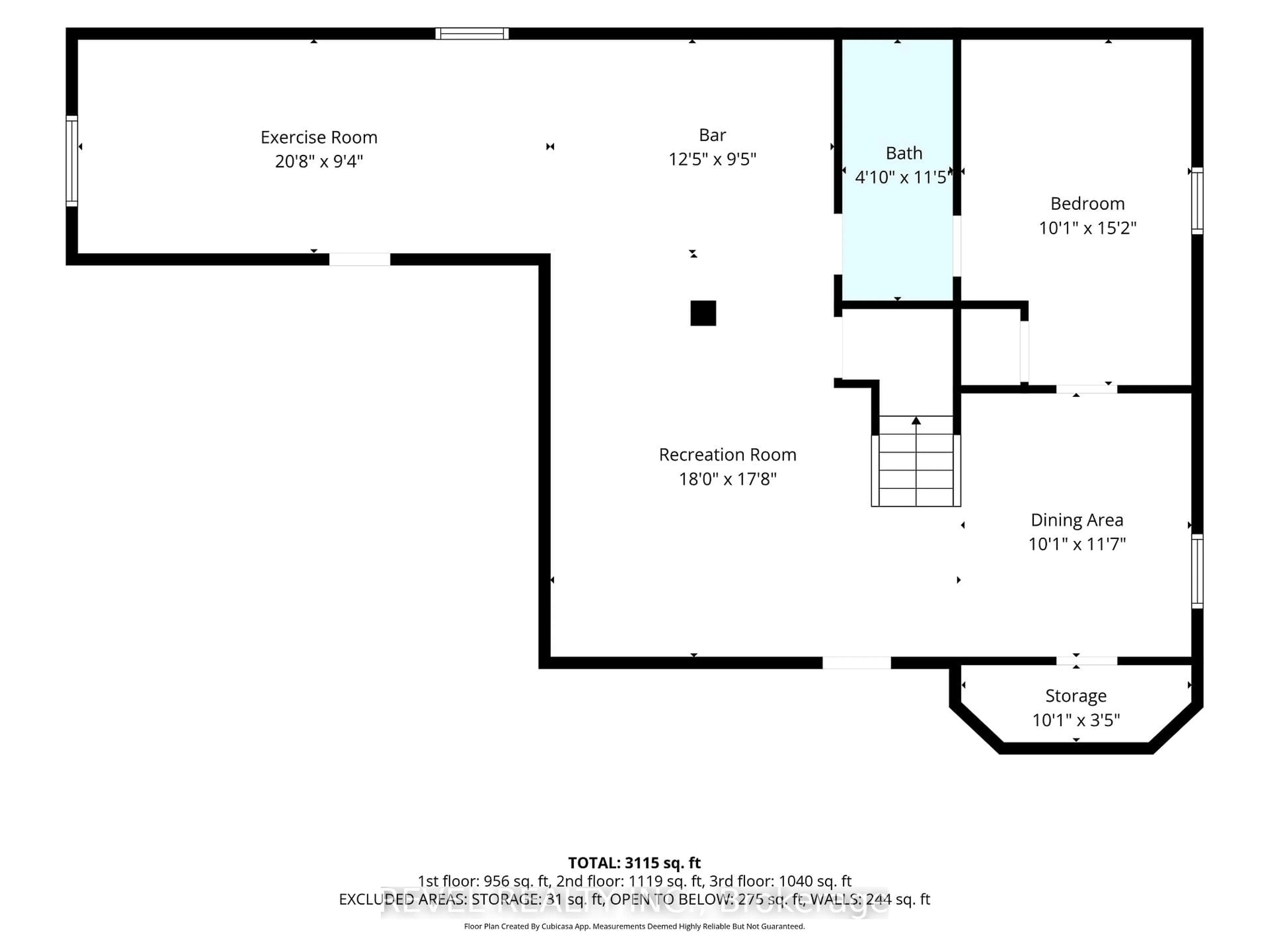 Floor plan for 11 Maynard St, Hamilton Ontario L9B 1A9