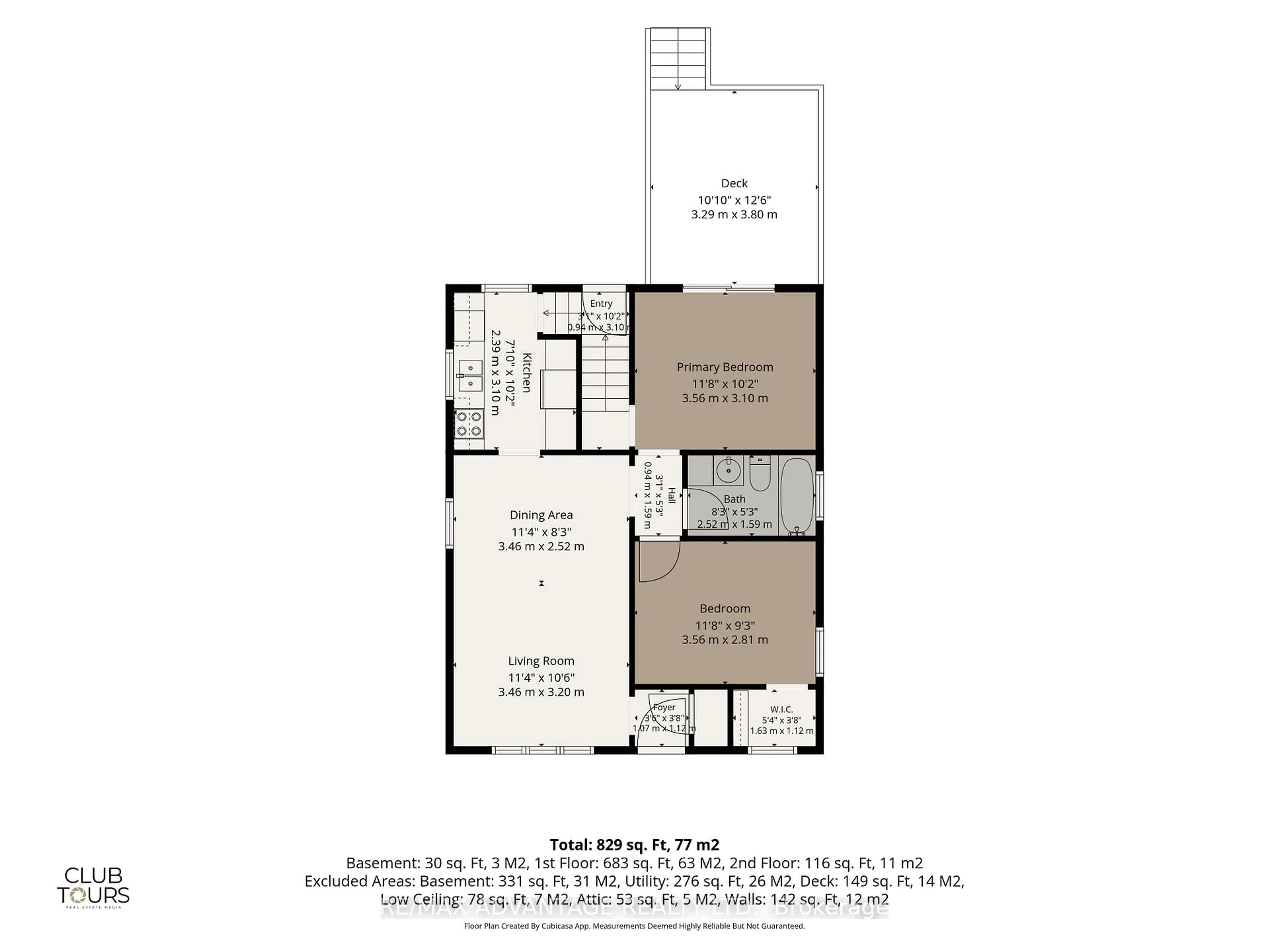 Floor plan for 94 Josephine St, London South Ontario N5Z 3P3