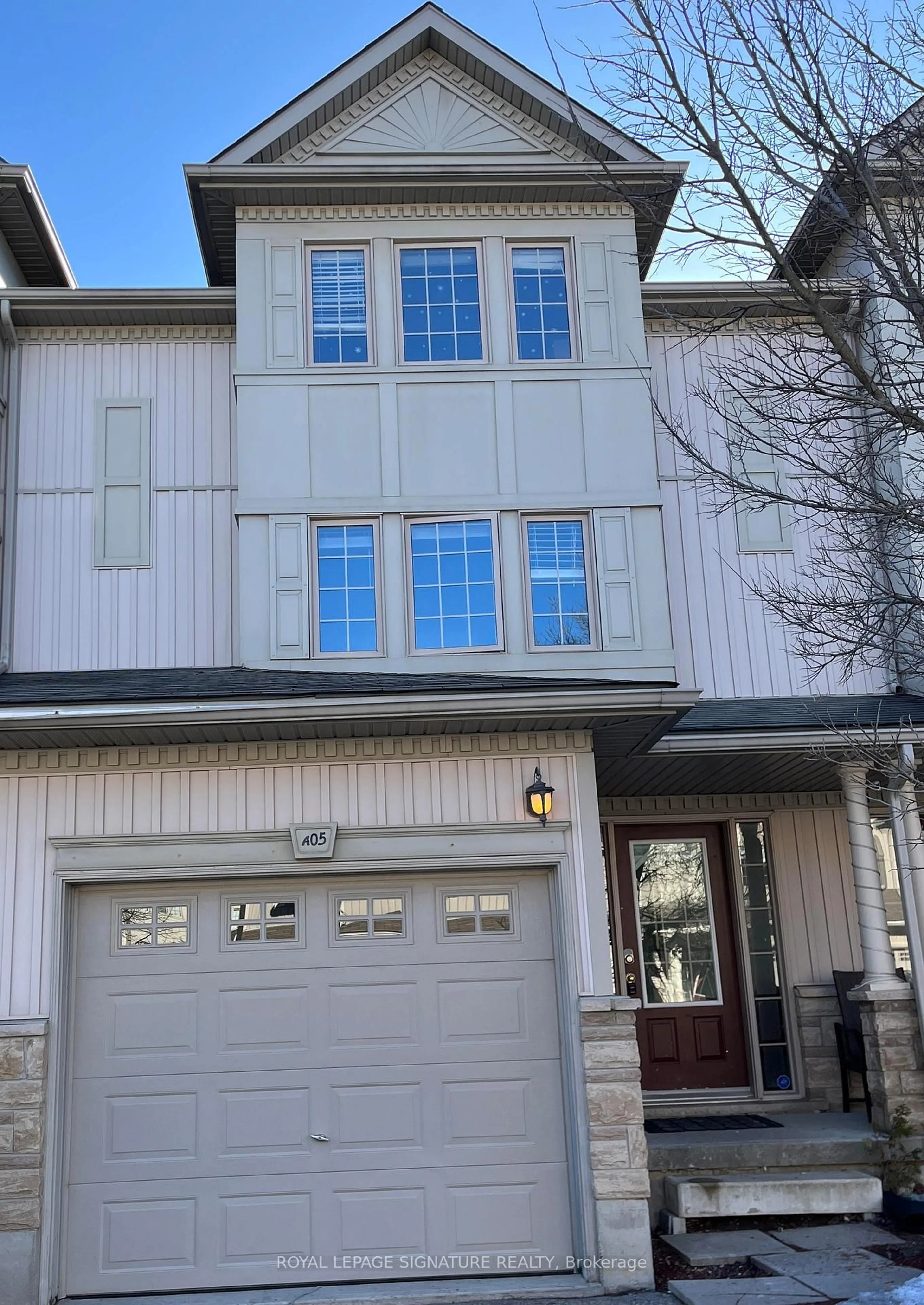 Home with vinyl exterior material, street for 110 Activa Ave #A5, Kitchener Ontario N2E 4K4