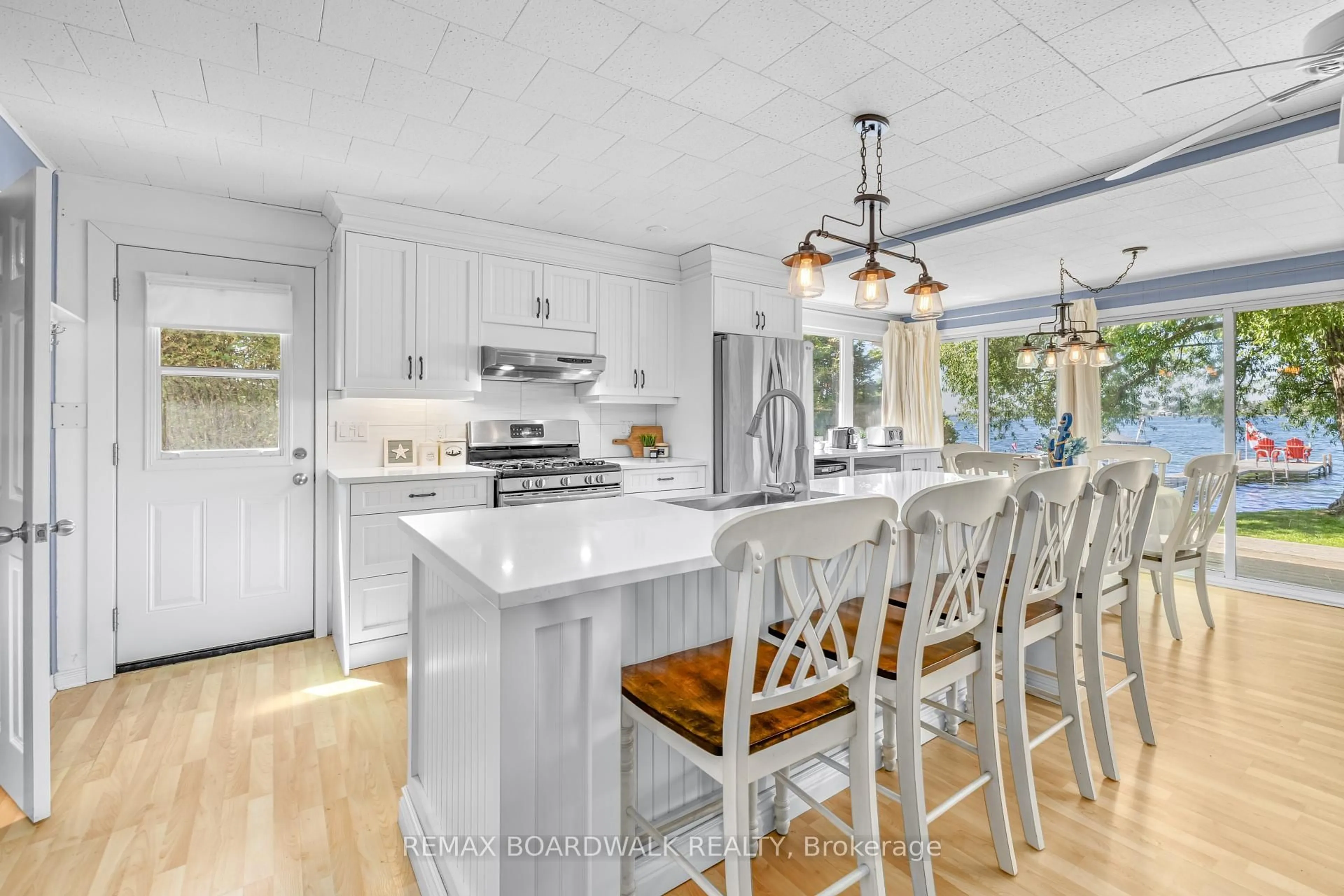 Open concept kitchen, unknown for 130 Bay Lane, Edwardsburgh/Cardinal Ontario K0E 1E0