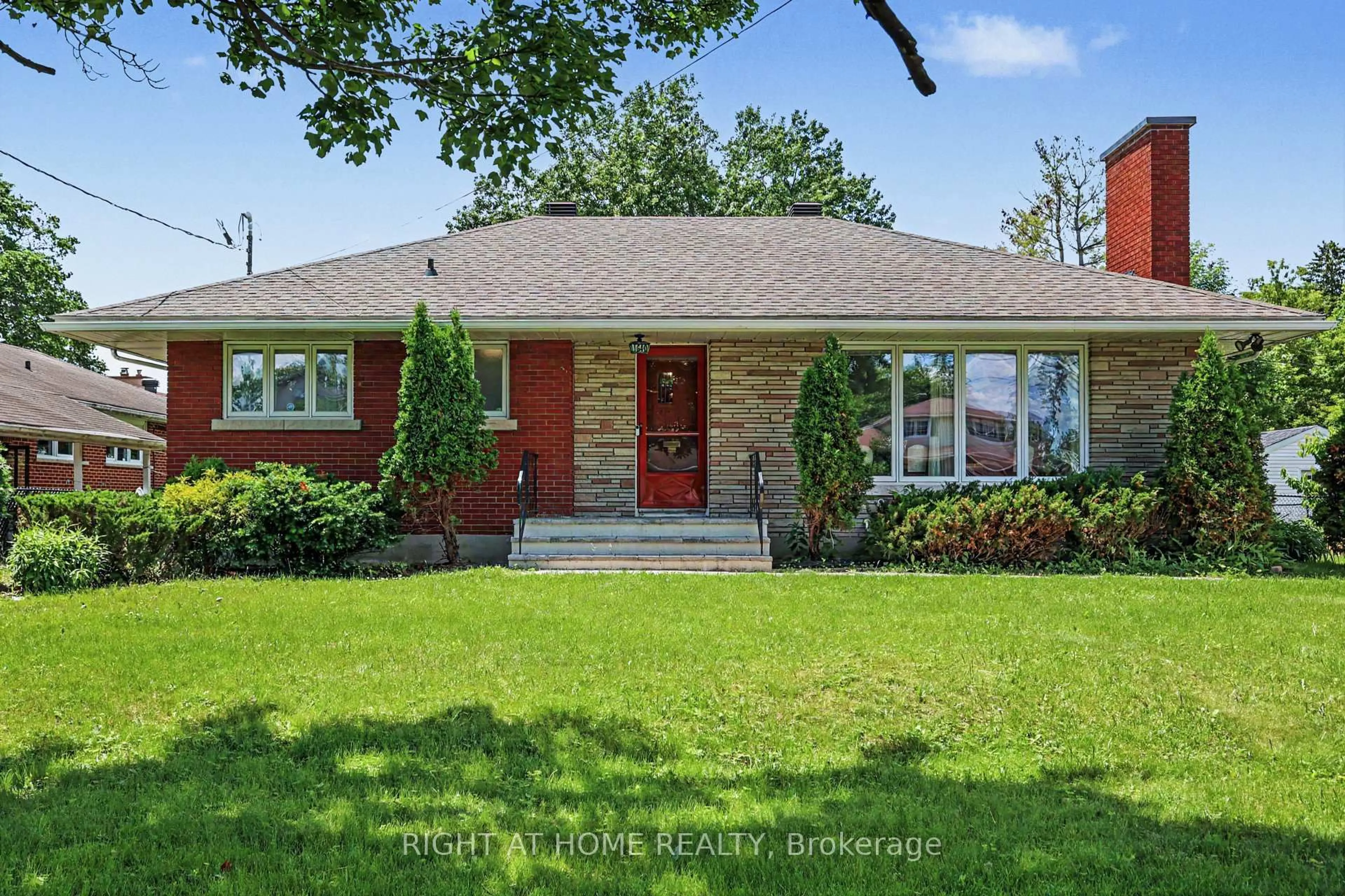 Home with brick exterior material, street for 1640 FISHER Ave, Ottawa Ontario K2C 1X6