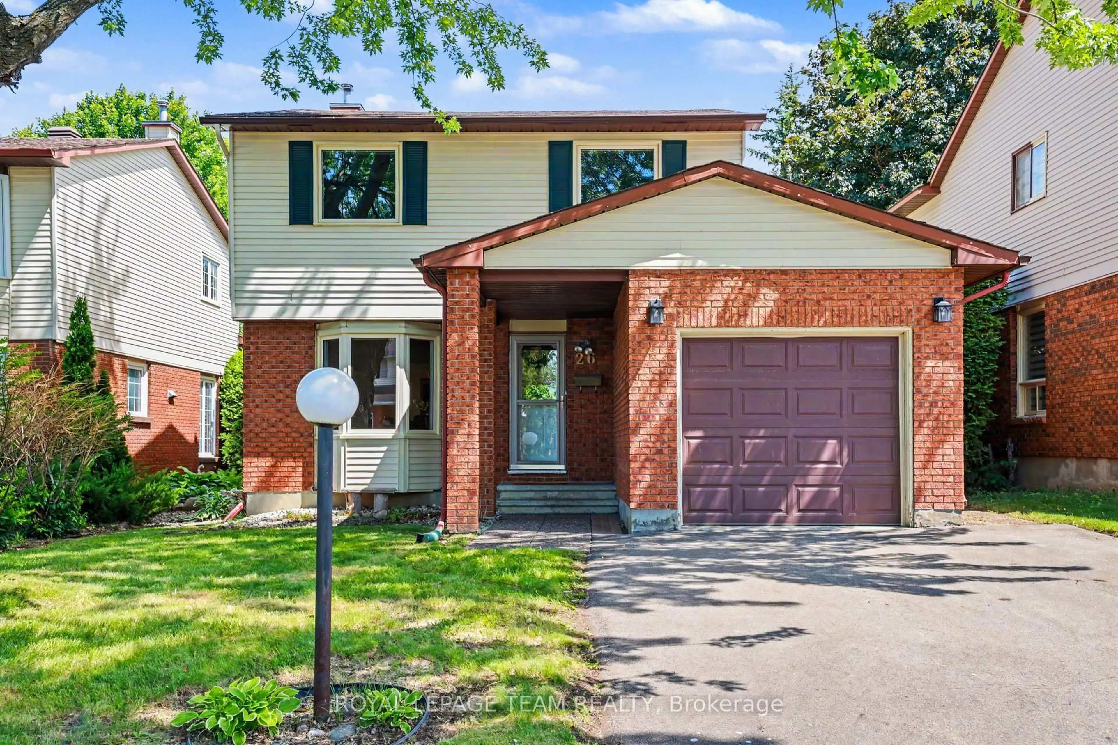 Home with brick exterior material, street for 26 Bernier Terr, Ottawa Ontario K2L 2V2