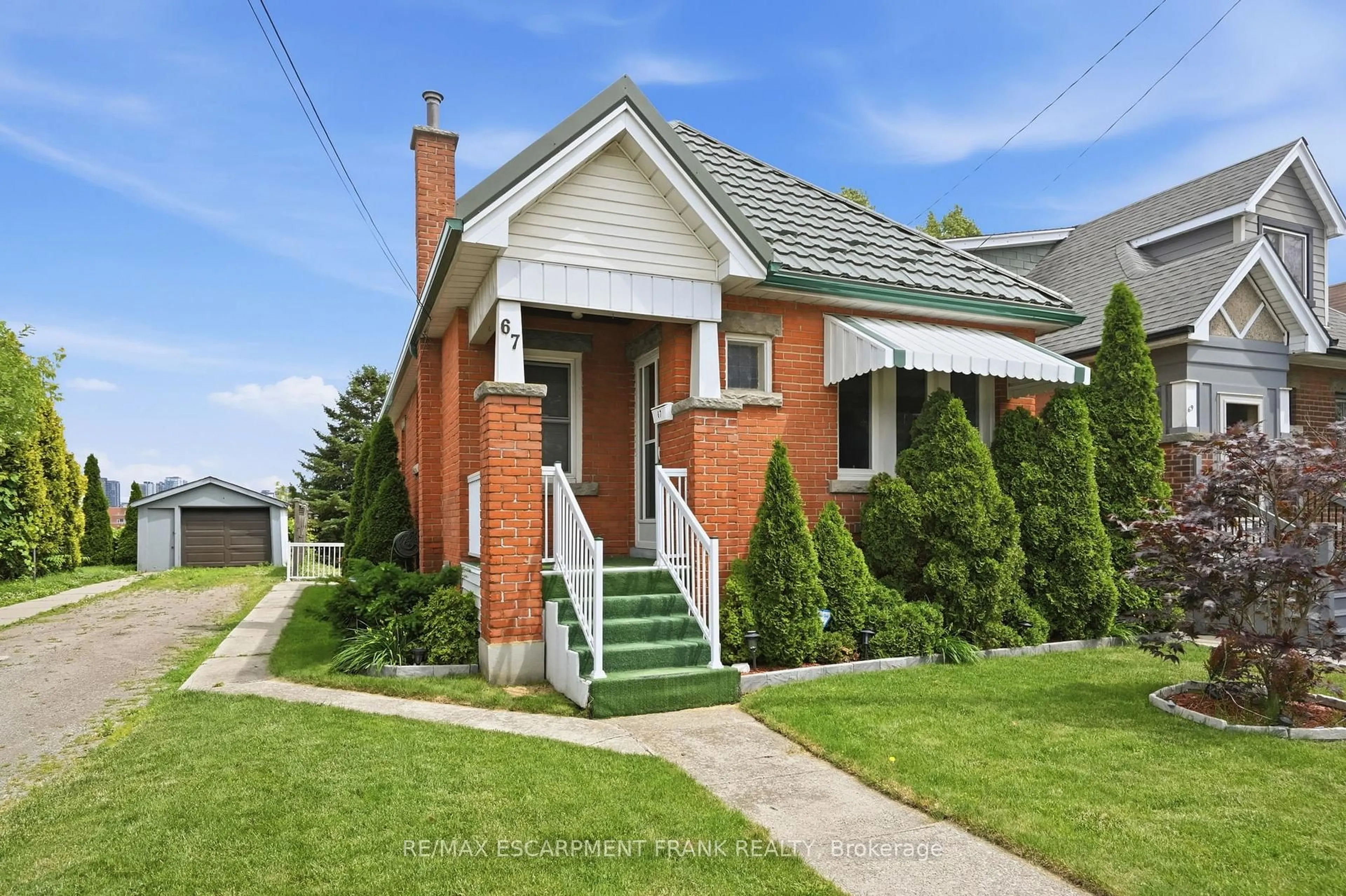 Home with brick exterior material, street for 67 Paradise Rd, Hamilton Ontario L8S 1S3