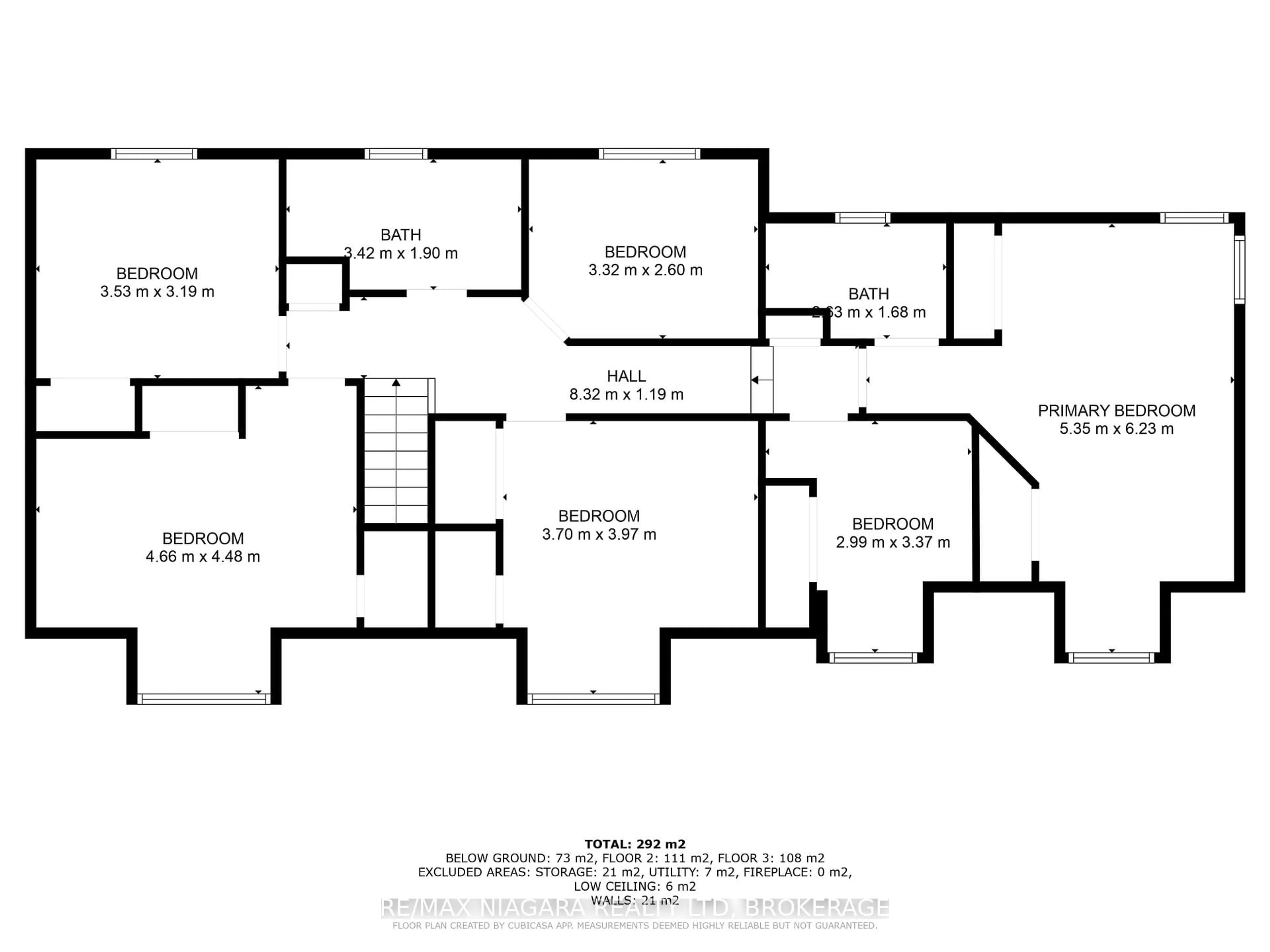 Floor plan for 2698 Twenty Rd. Rd, Lincoln Ontario L0S 1C0
