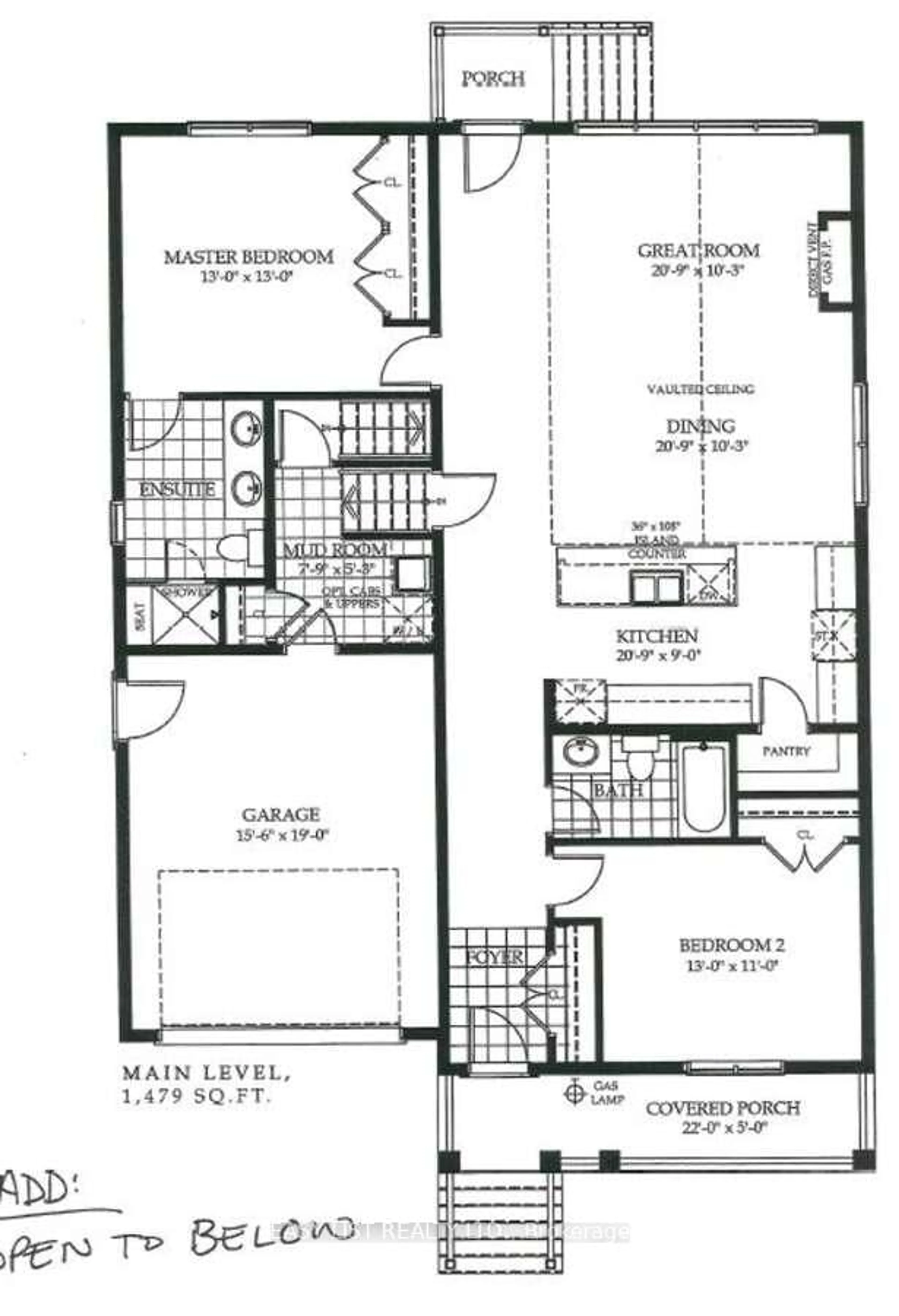 Floor plan for 158 Courtland St, Blue Mountains Ontario L9Y 5L7