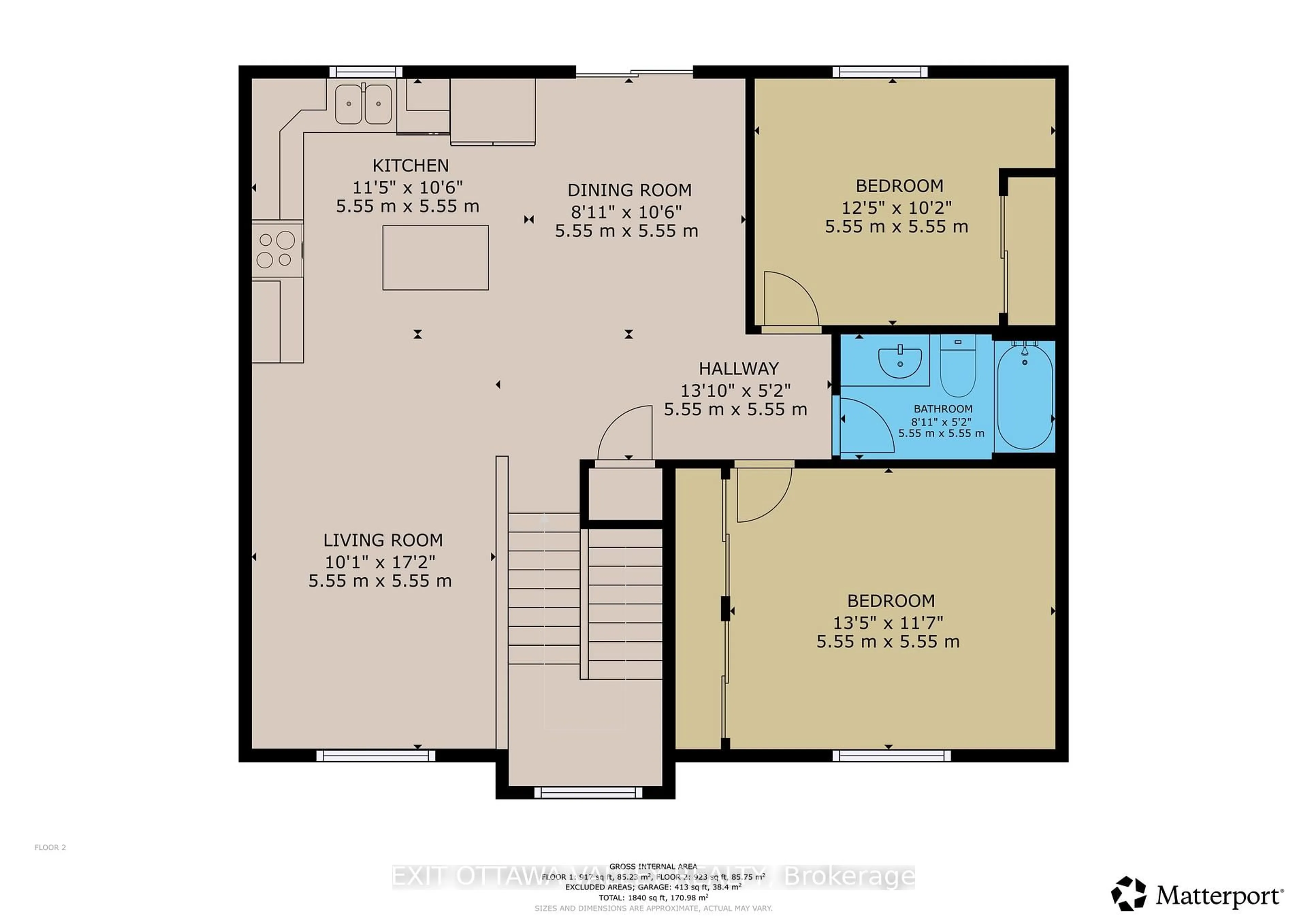Floor plan for 9 Minto St, Beachburg Ontario K0J 1C0