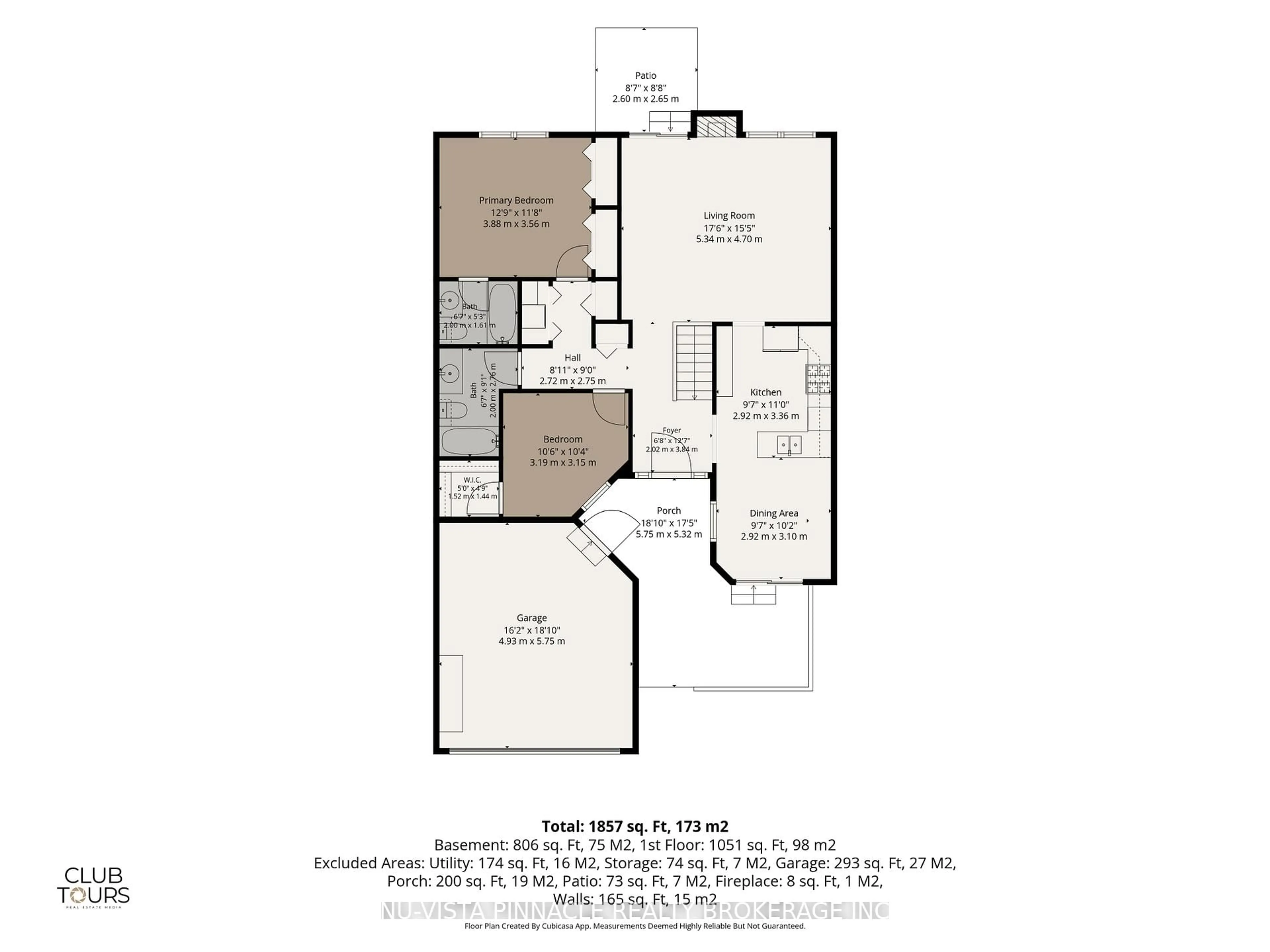 Floor plan for 825 Shelborne St #13, London South Ontario N5Z 5B7