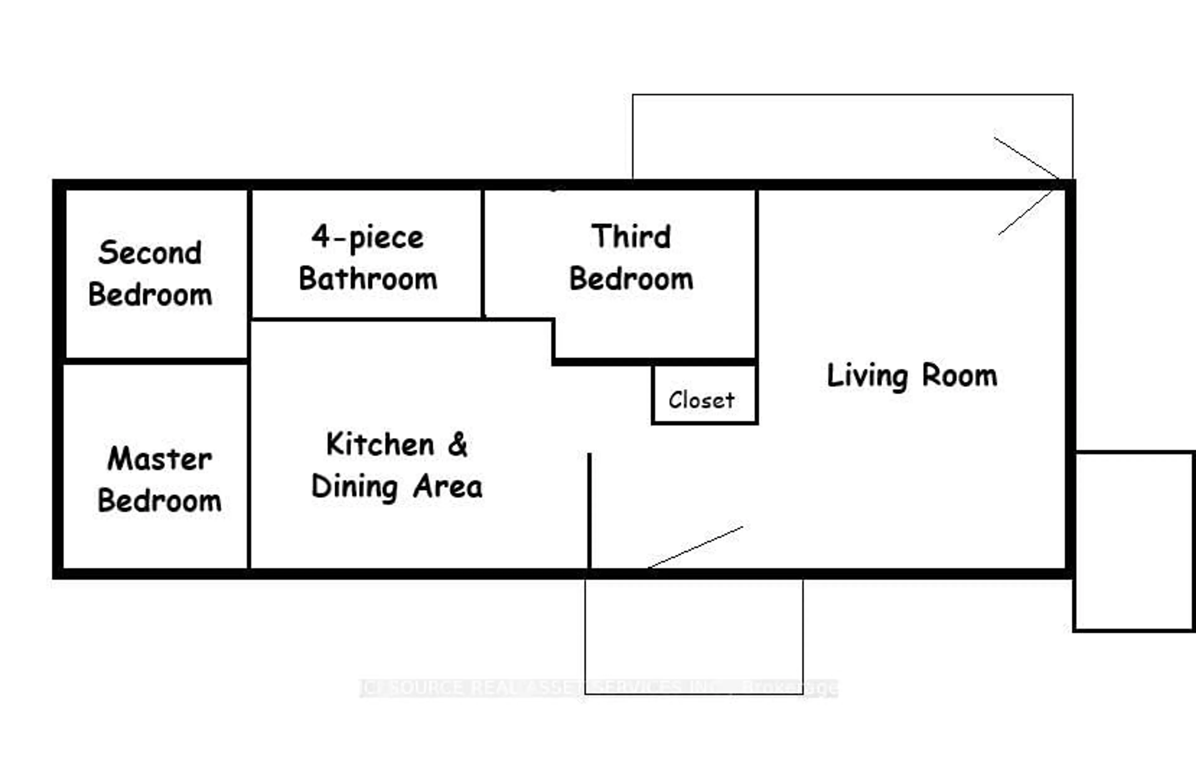 Floor plan for 10 Lakeside Dr, Prince Edward County Ontario K0K 1T0