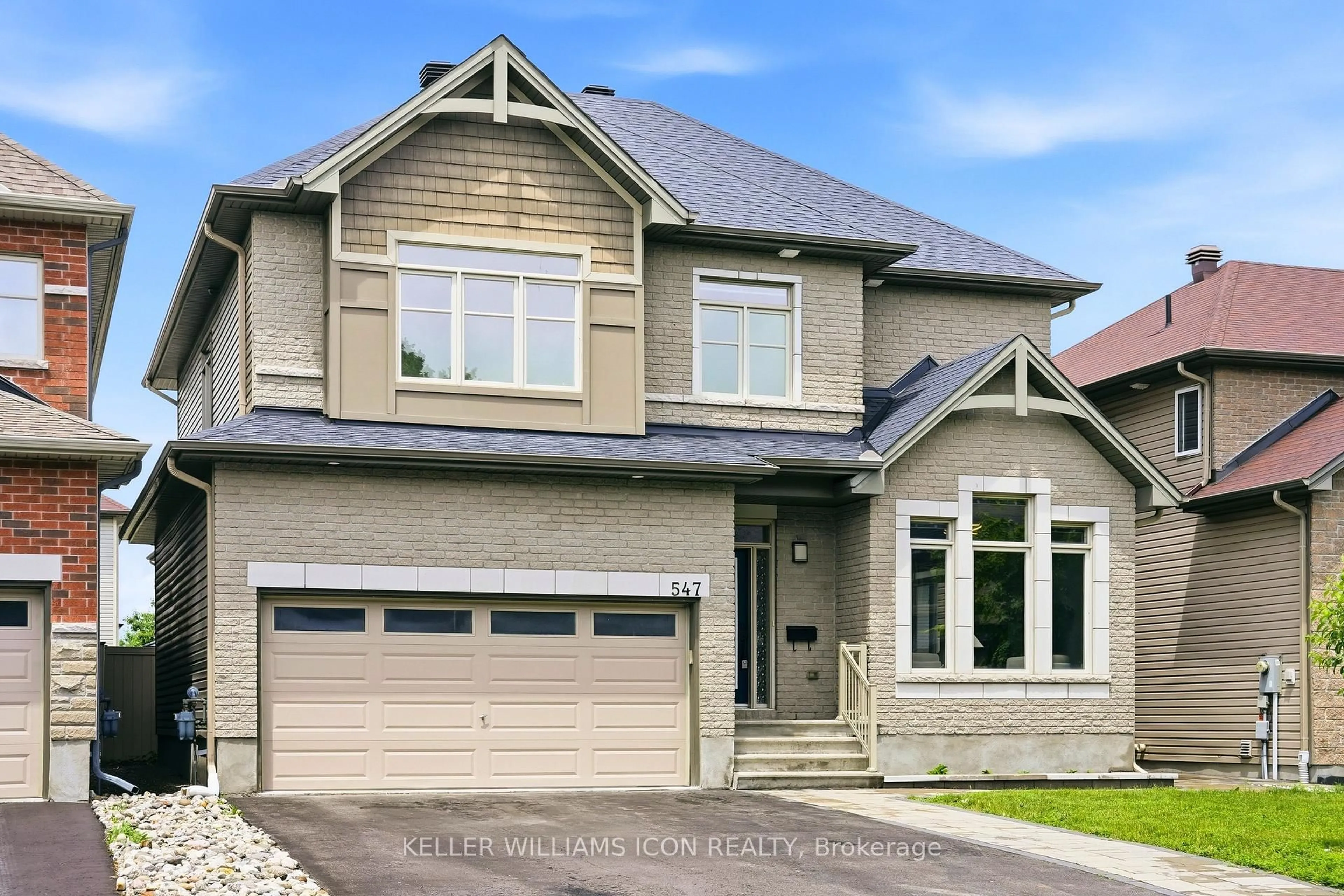 Home with brick exterior material, street for 547 Peerless St, Ottawa Ontario K2J 6A7