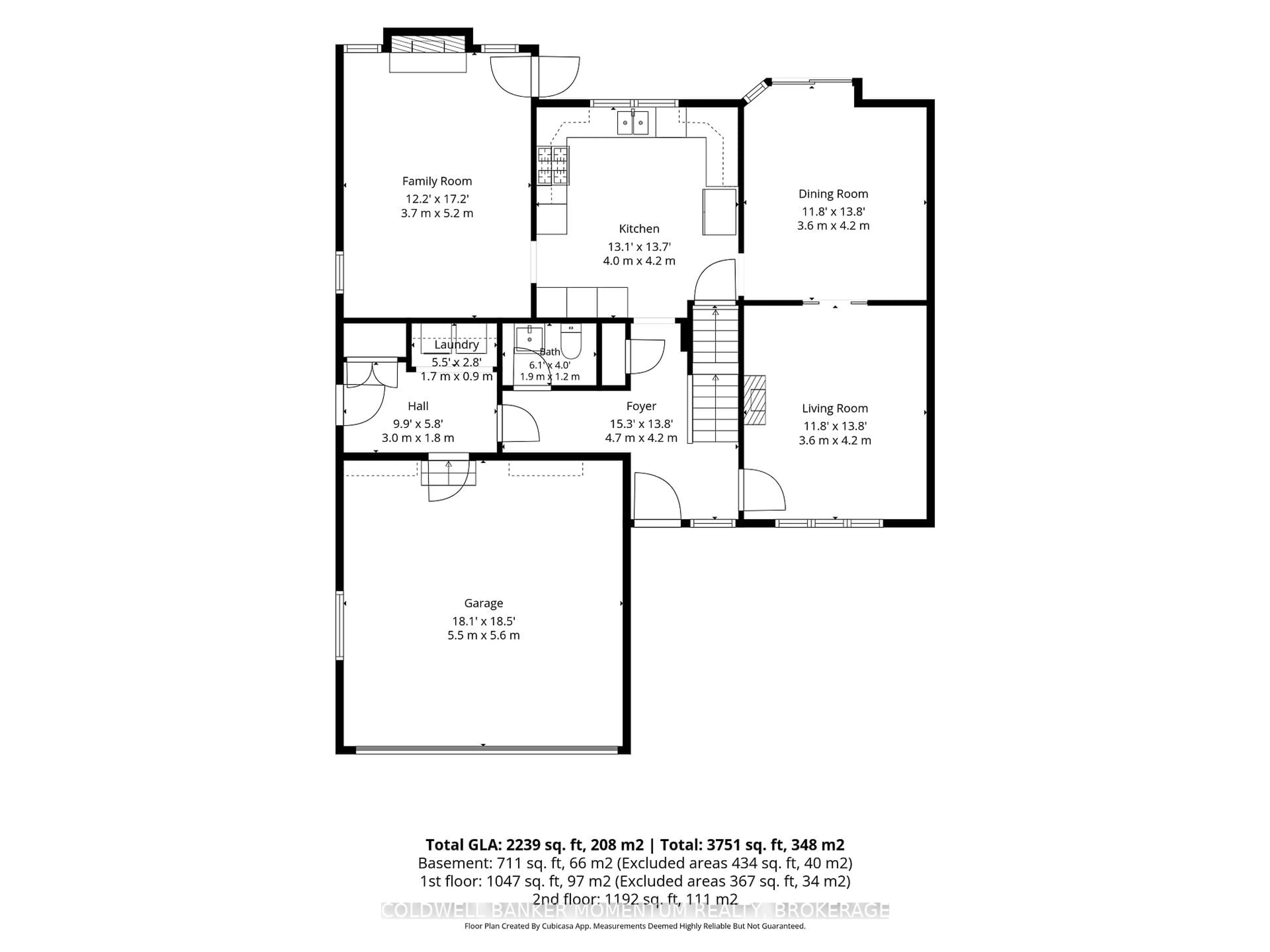Floor plan for 120 Lynndale Rd, Norfolk Ontario N3Y 5E5