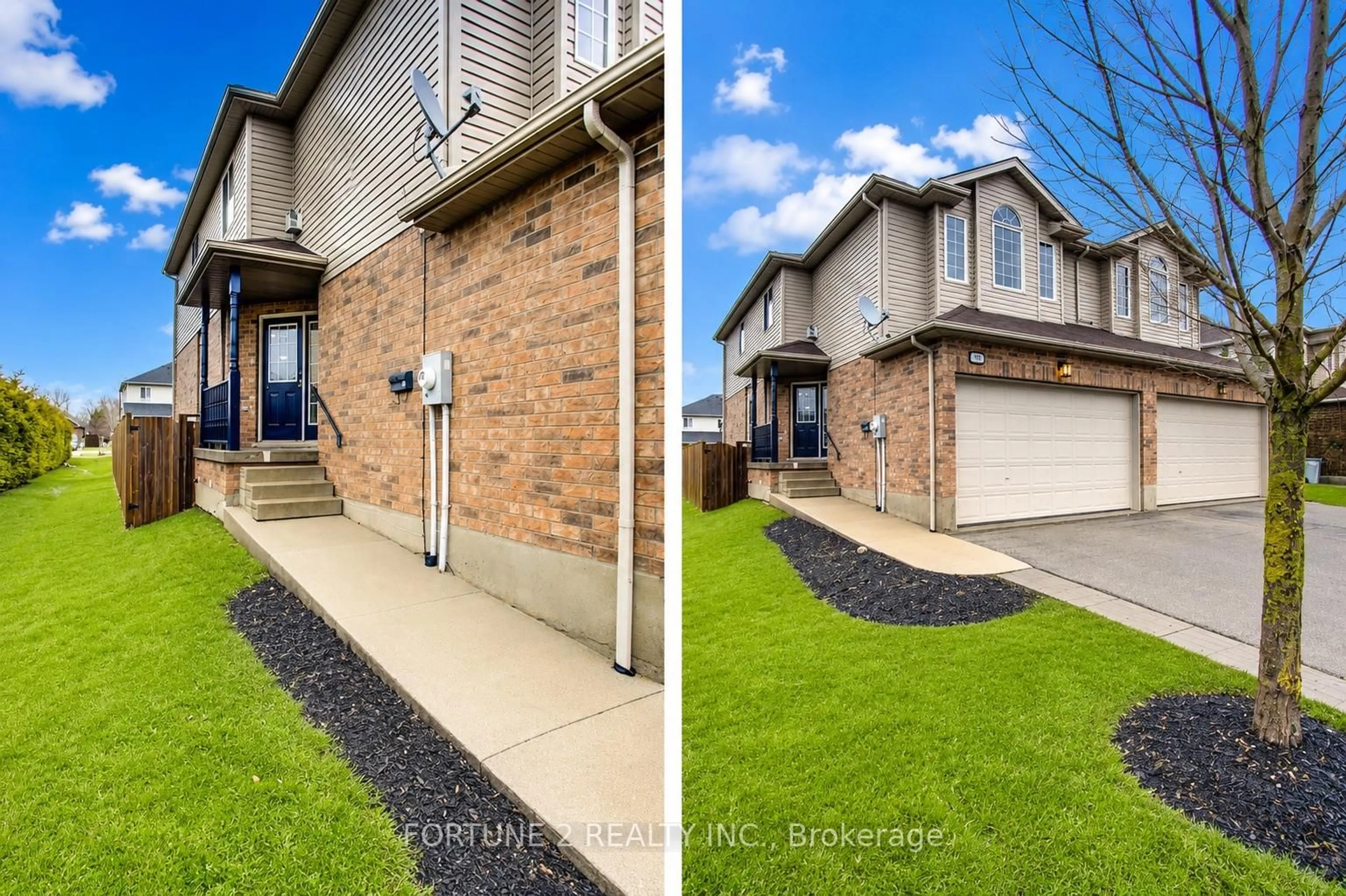 A pic from outside/outdoor area/front of a property/back of a property/a pic from drone, street for 455 Danby St, North Perth Ontario N4W 0A5