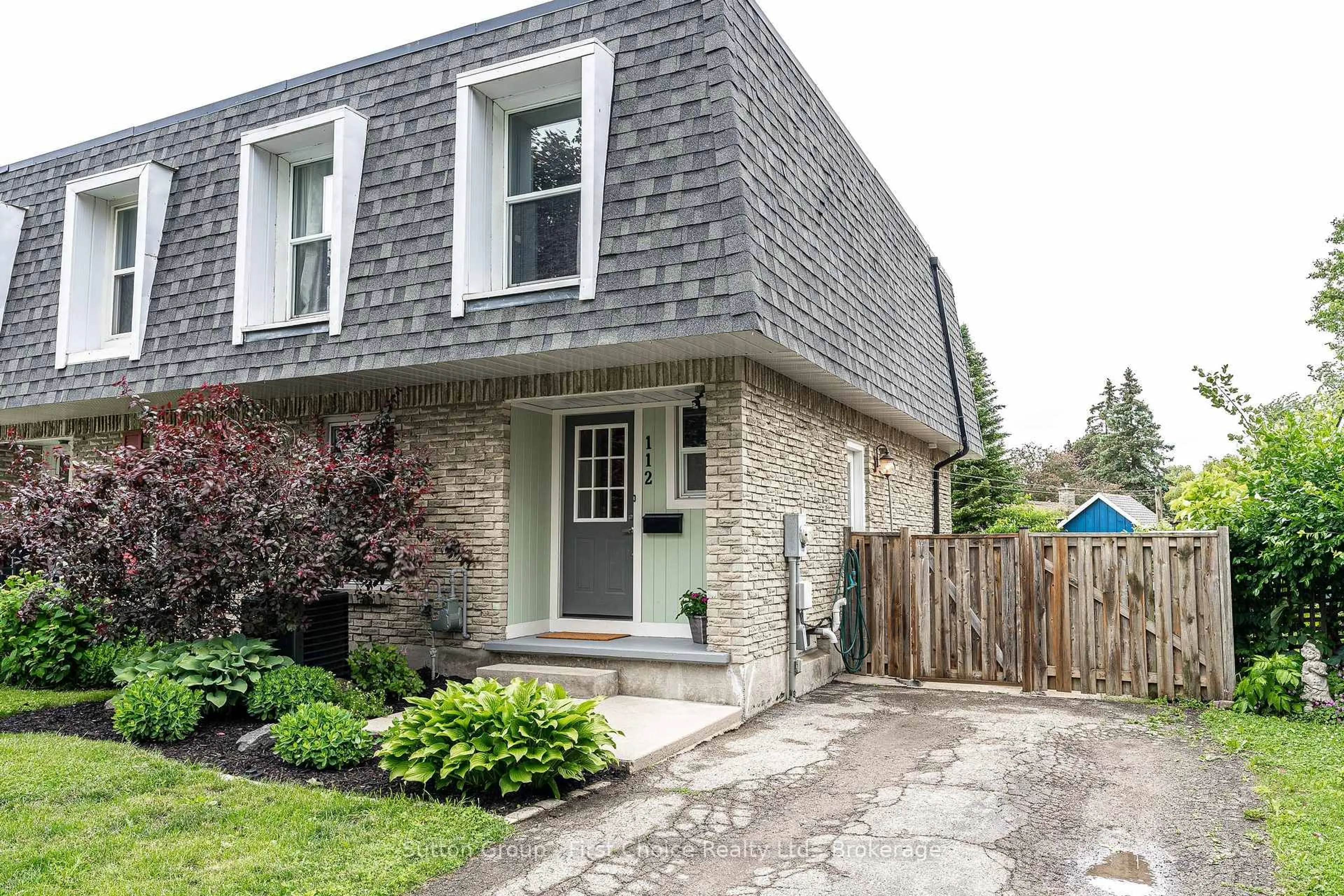 Home with brick exterior material, street for 112 Kathryn Cres, Stratford Ontario N5A 2Y7
