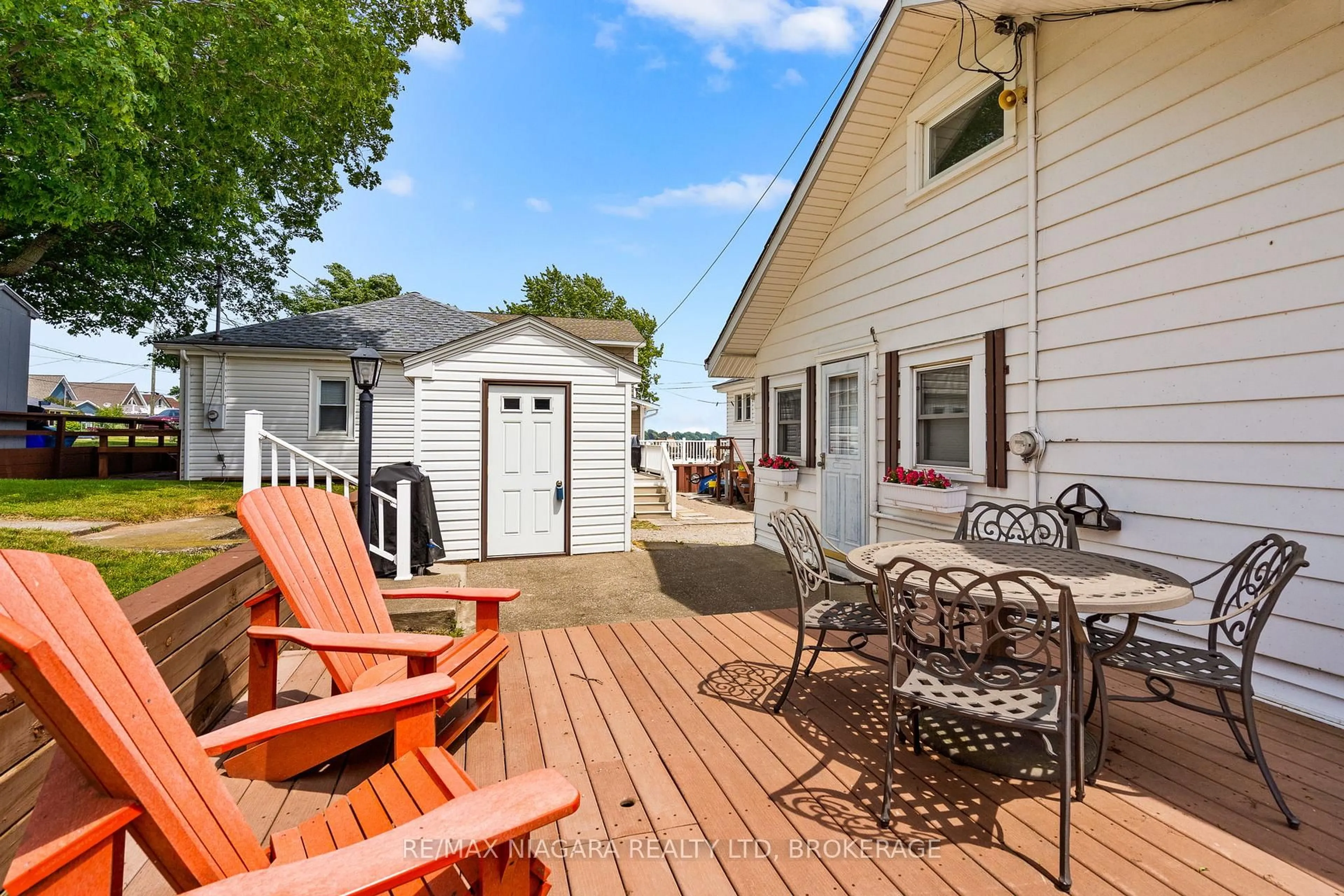 Patio, water/lake/river/ocean view for 12893 OLD LAKESHORE Rd, Wainfleet Ontario L0S 1V0