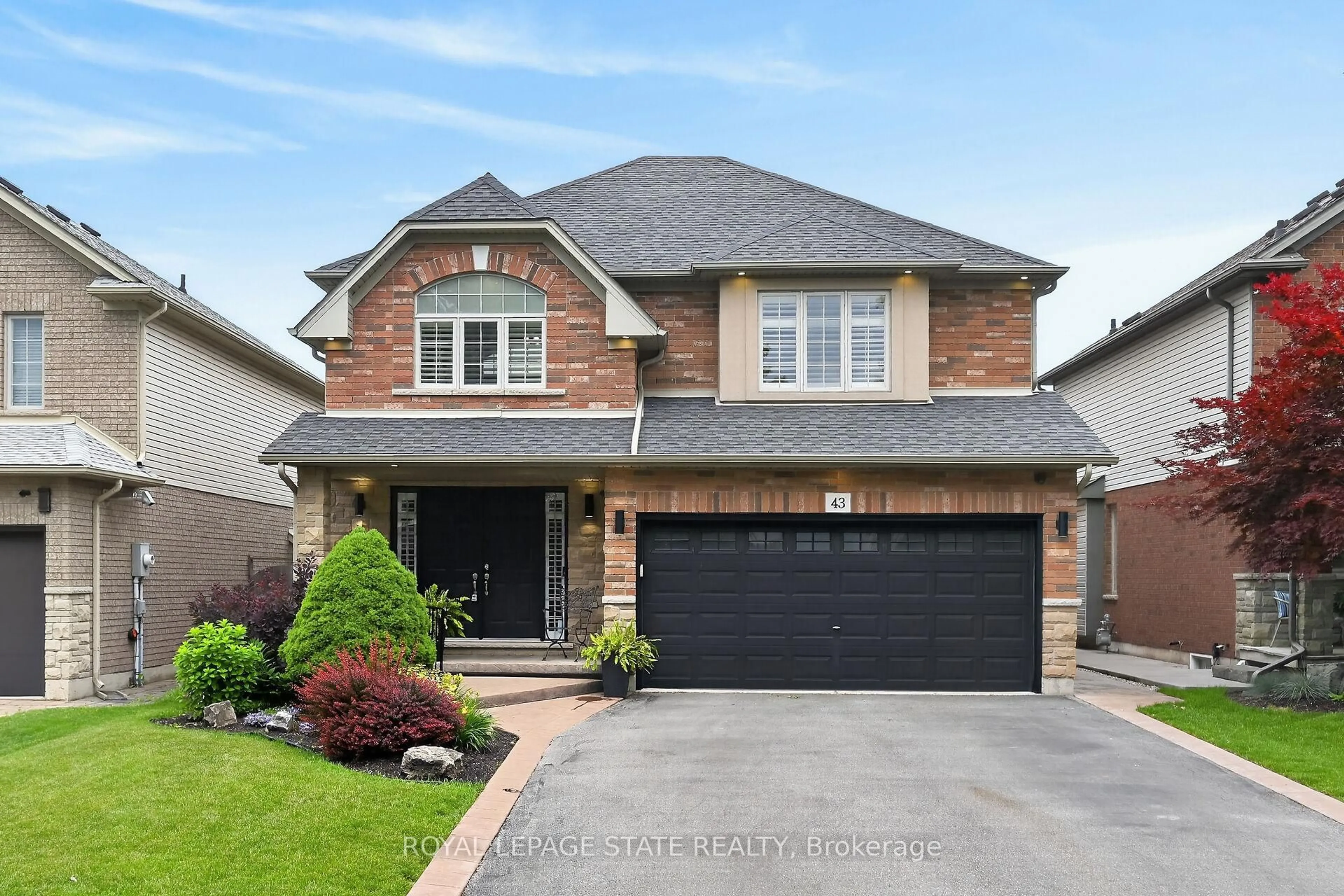 Home with brick exterior material, street for 43 Wilbur Dr, Hamilton Ontario L0E 1C0