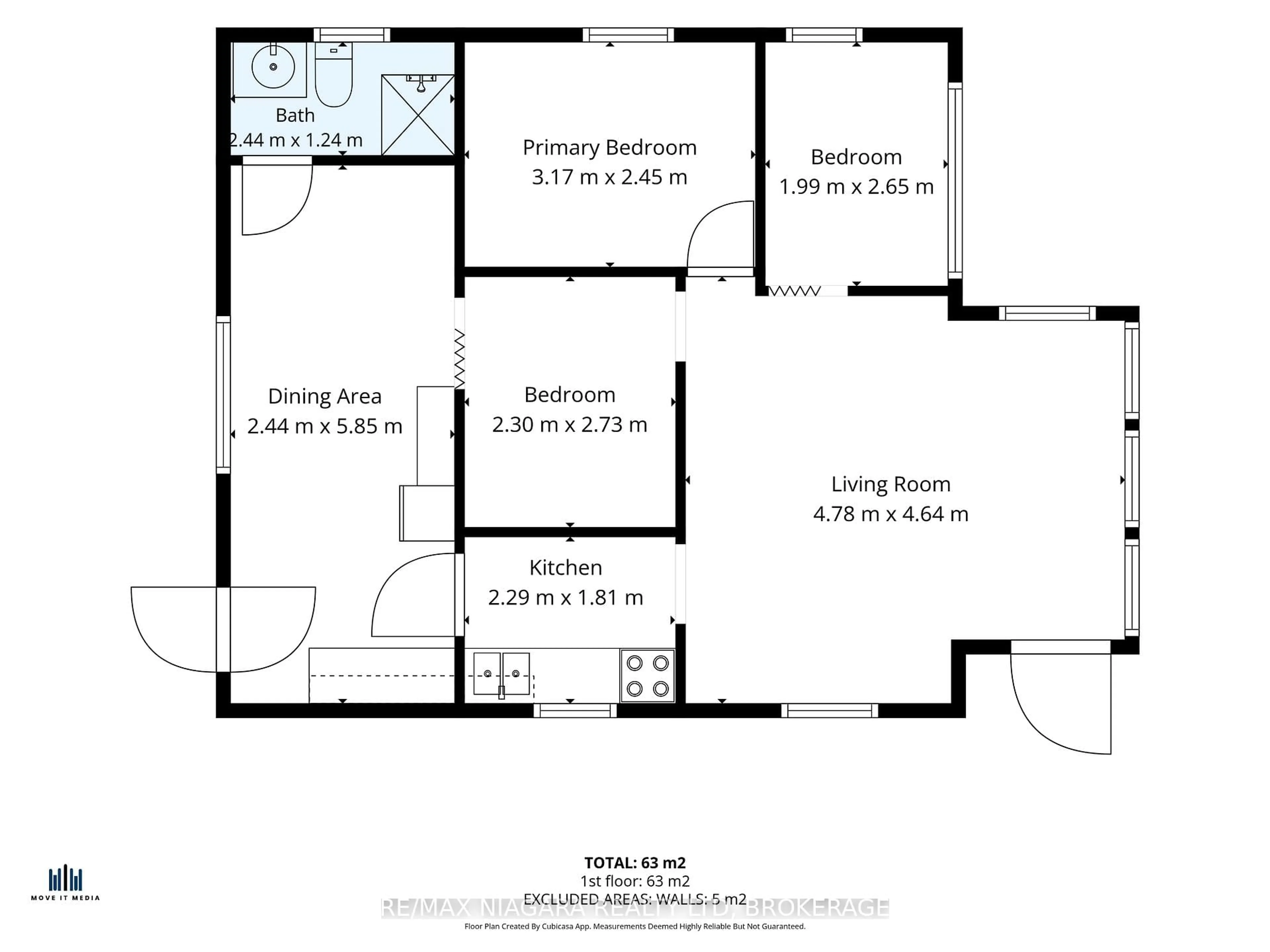 Floor plan for 12211 Lakeshore Rd, Wainfleet Ontario L0S 1V0