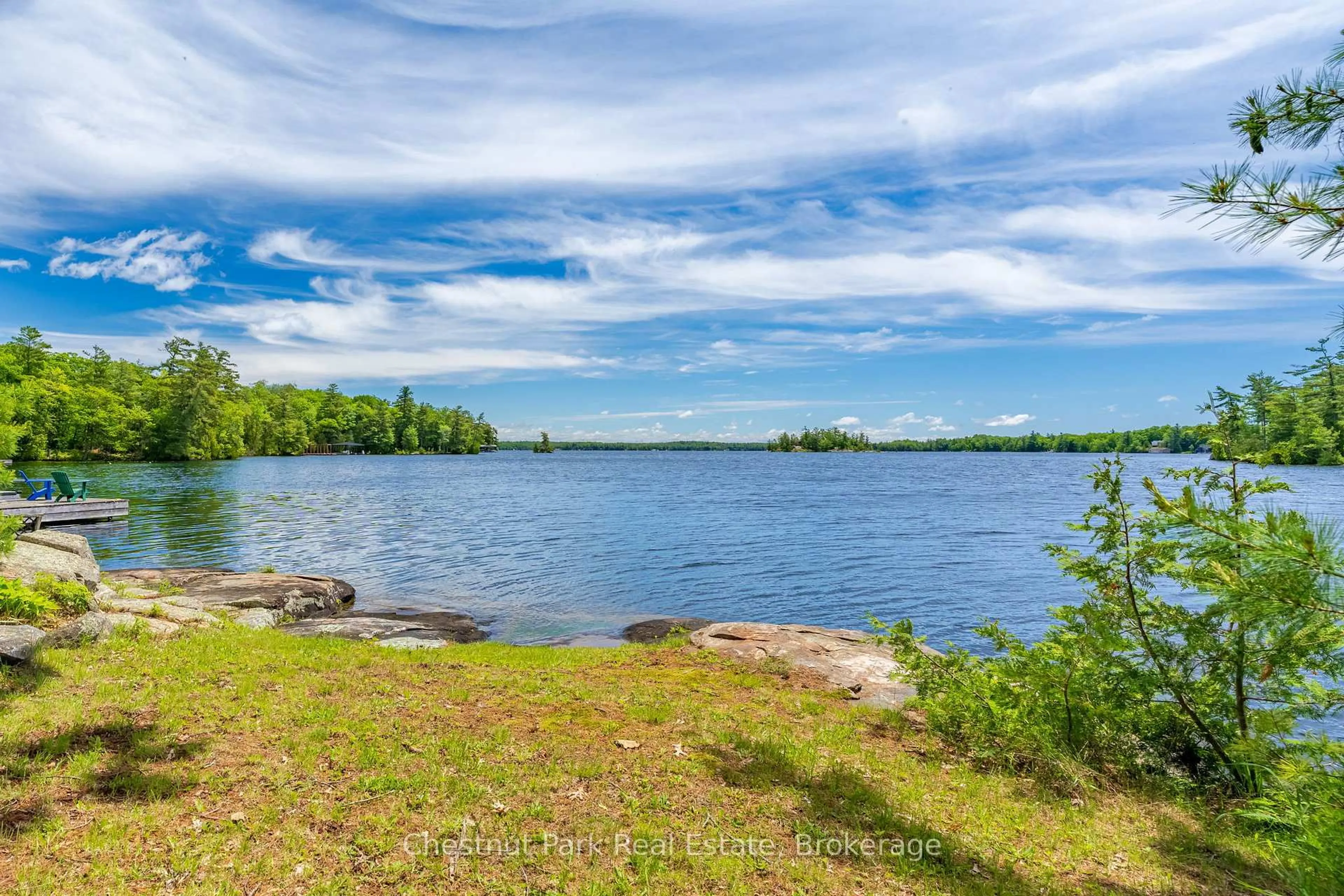 Patio, water/lake/river/ocean view for 838 Kings Farm Rd, Georgian Bay Ontario L0K 1S0