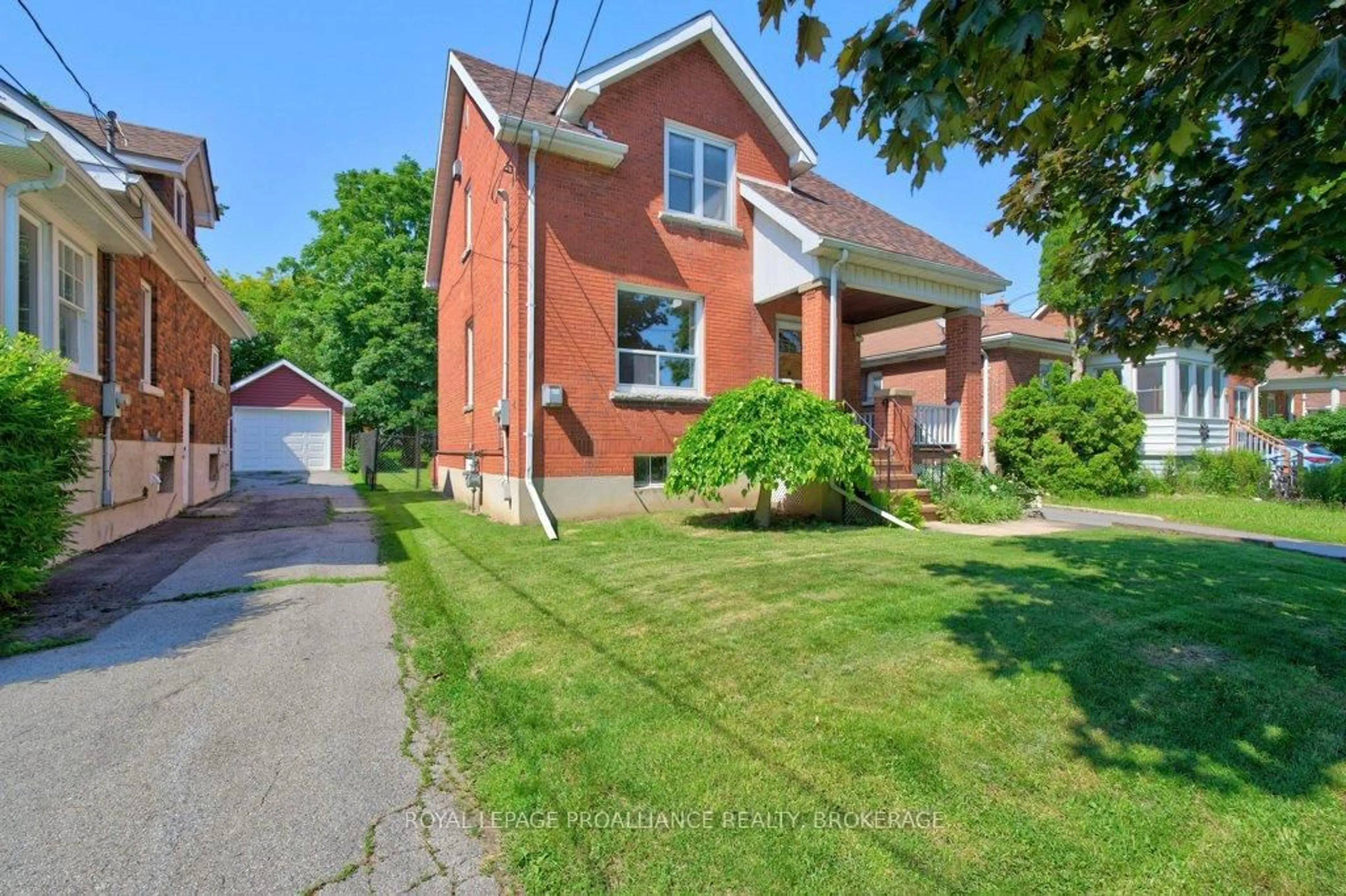 Home with brick exterior material, street for 53 Dundas St, Kingston Ontario K7L 1N4