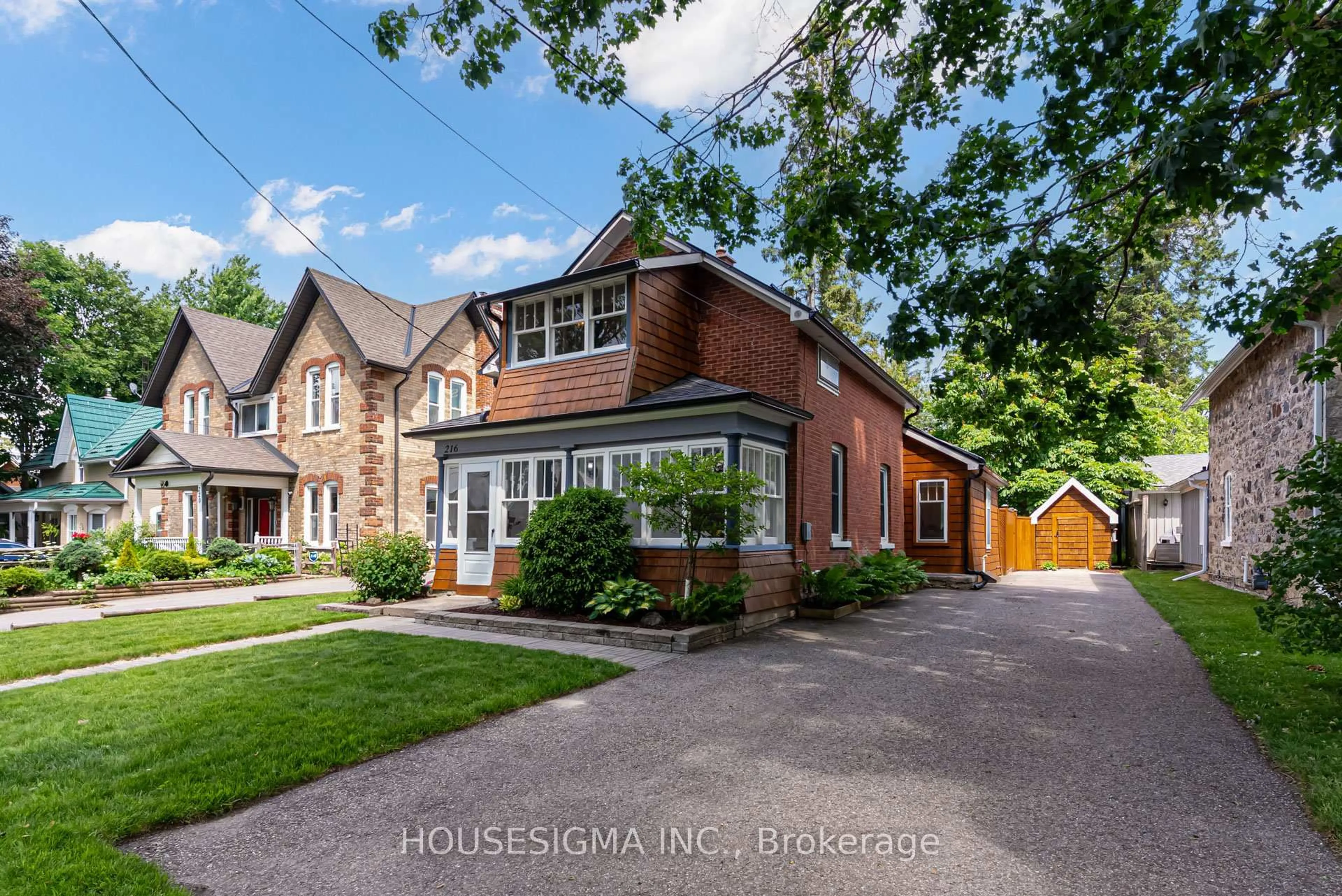 Home with brick exterior material, street for 216 Second Ave, Shelburne Ontario L9V 2X3