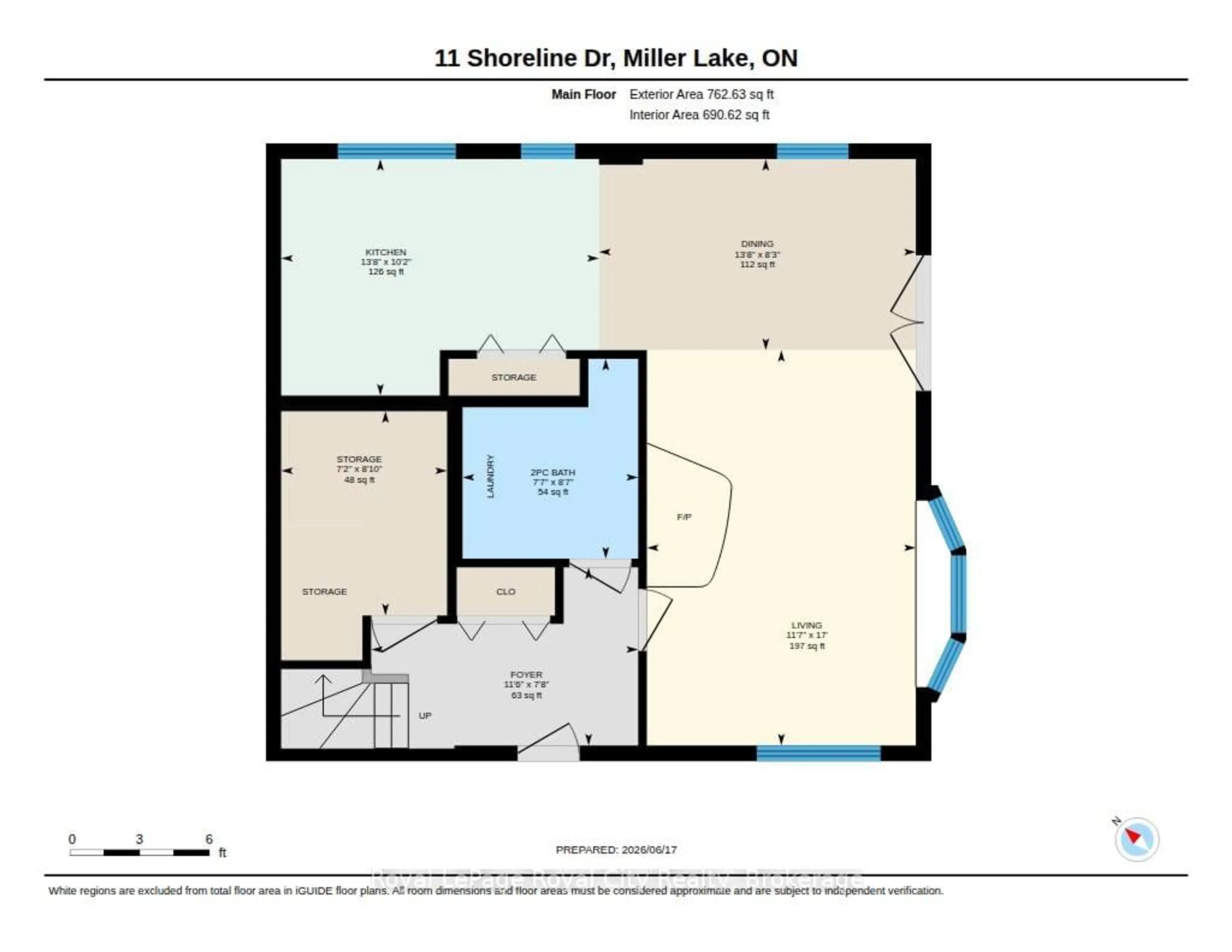 Floor plan for 11 Shoreline Dr, Northern Bruce Peninsula Ontario N0H 1Z0