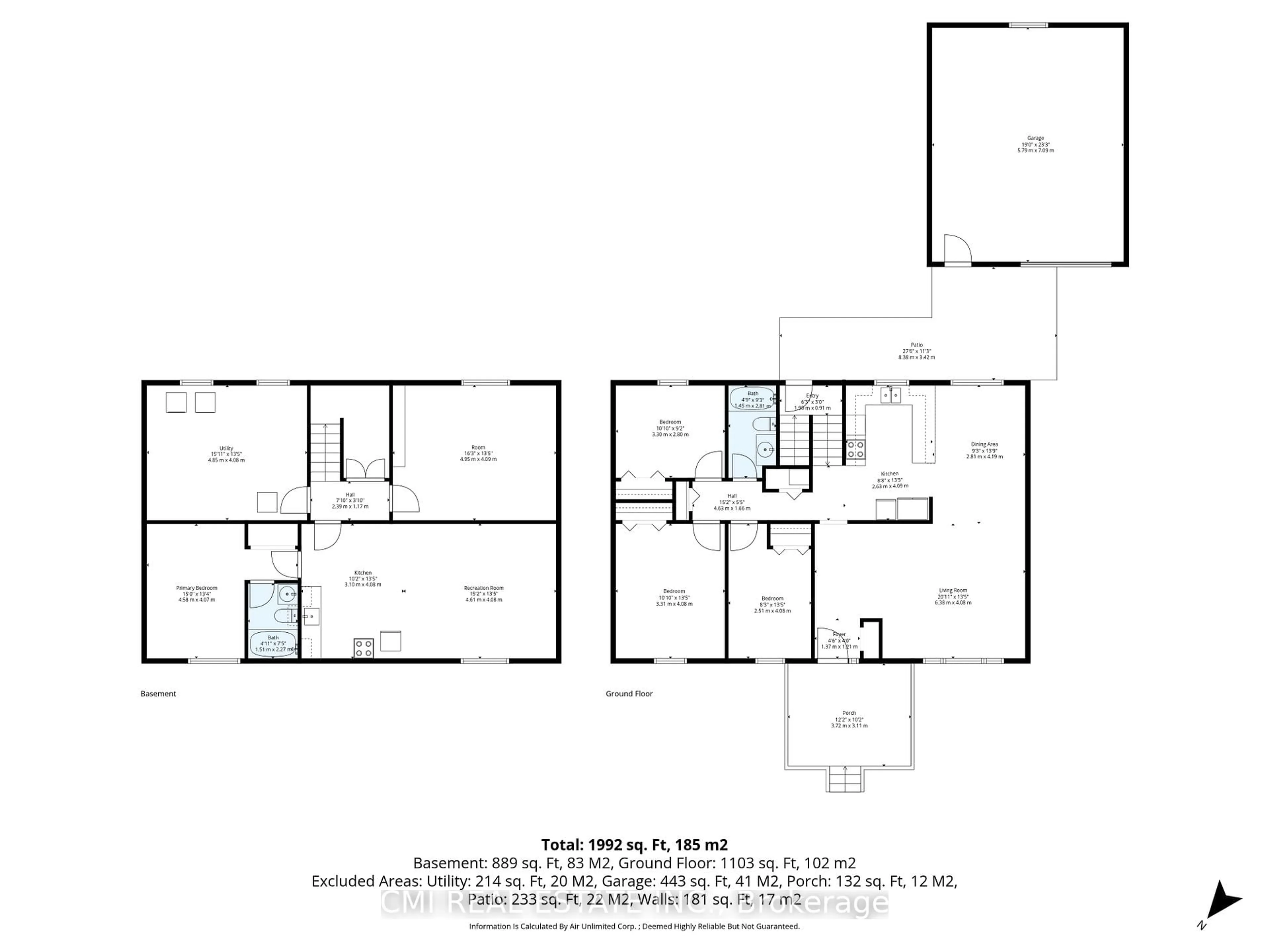 Floor plan for 625 First Ave, Pembroke Ontario K8A 5E3