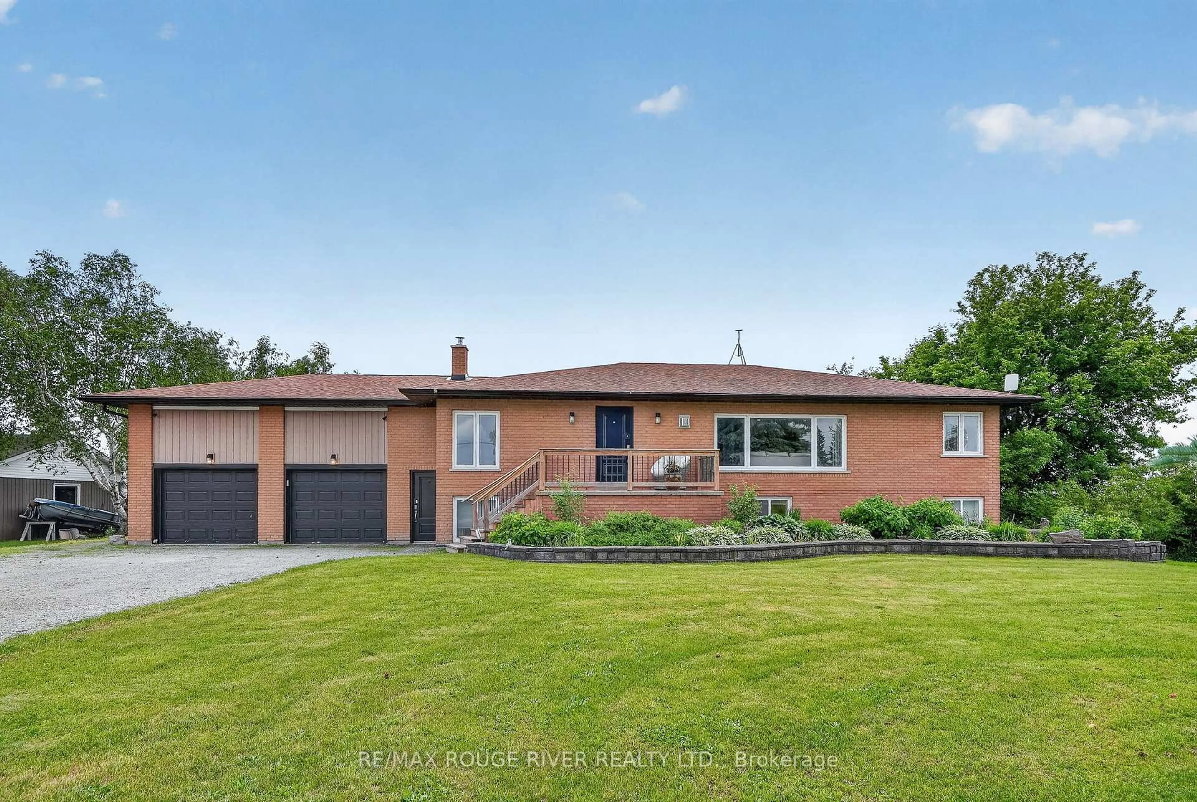 Home with brick exterior material, unknown for 708 Mount Horeb Rd, Kawartha Lakes Ontario K0L 2X0