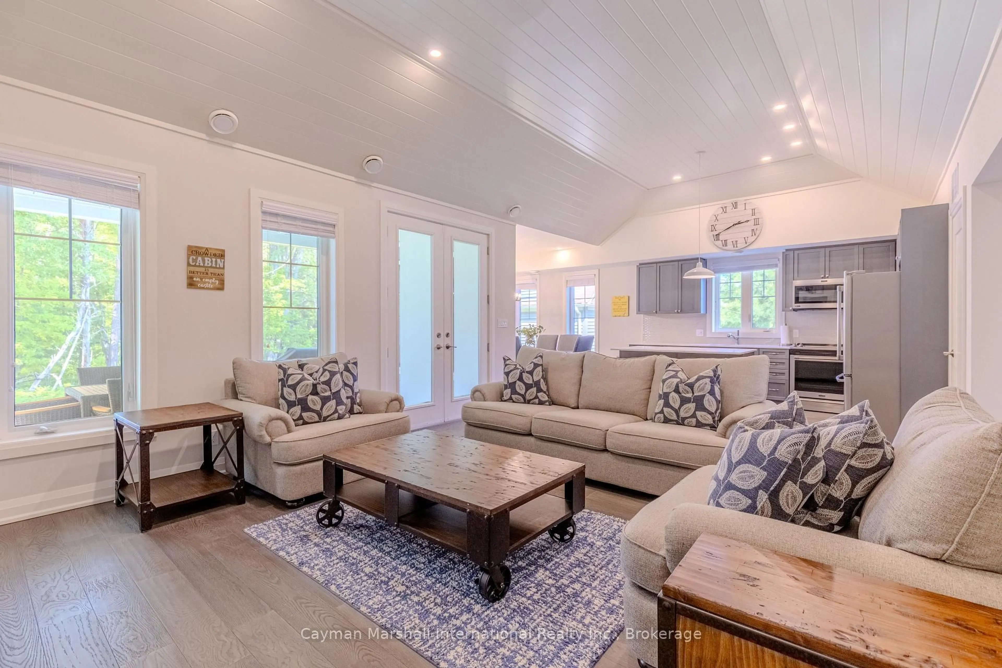 Living room with furniture, unknown for 2054 Peninsula Rd #15, Muskoka Lakes Ontario P0B 1G0