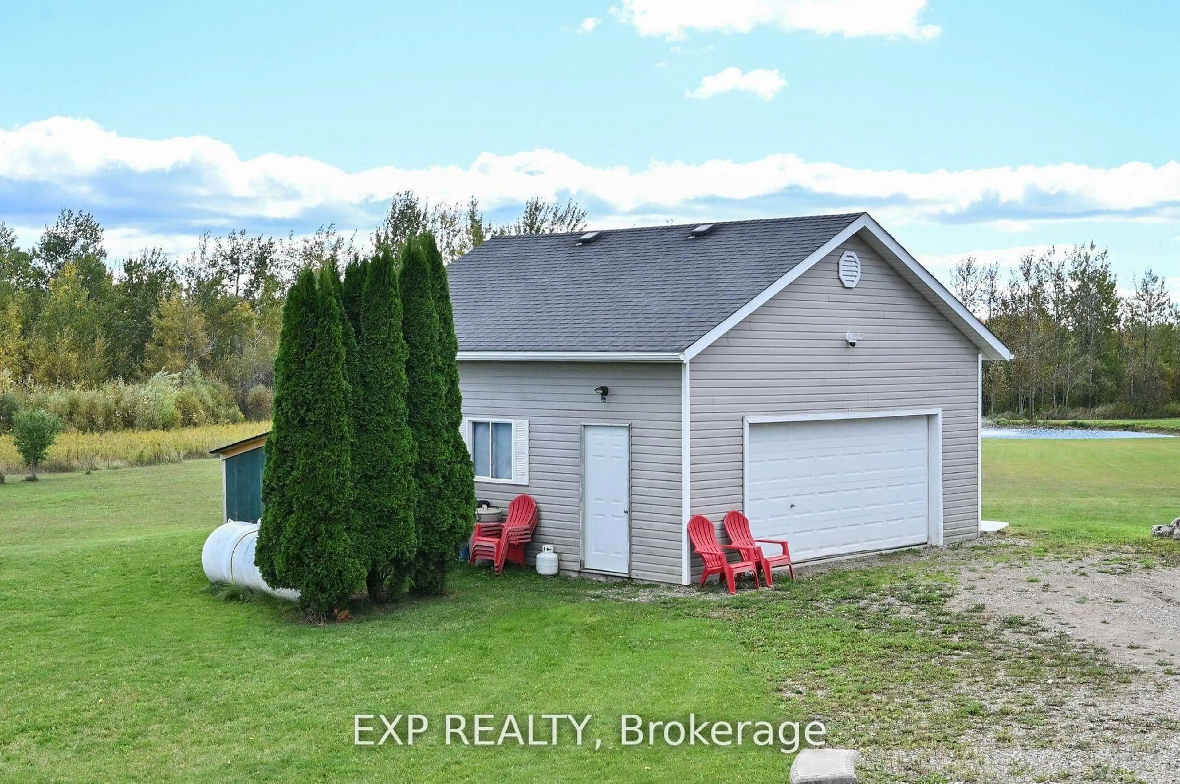 A pic from outside/outdoor area/front of a property/back of a property/a pic from drone, water/lake/river/ocean view for 434499 4th Line, Amaranth Ontario L9W 0P4