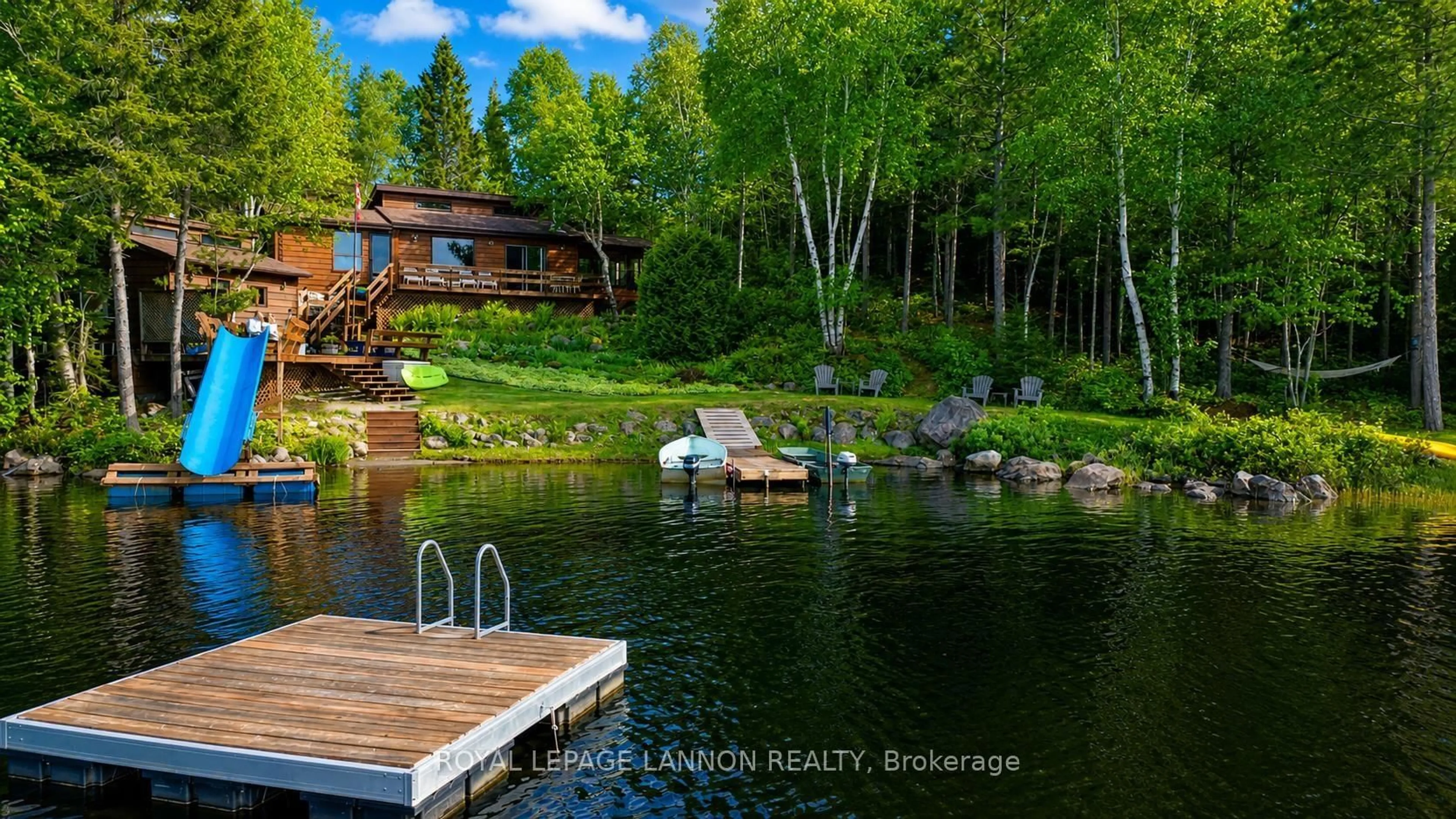 Patio, water/lake/river/ocean view for 960 Pike Lake Rd, Thunder Bay Remote Area Ontario P7G 0Z3