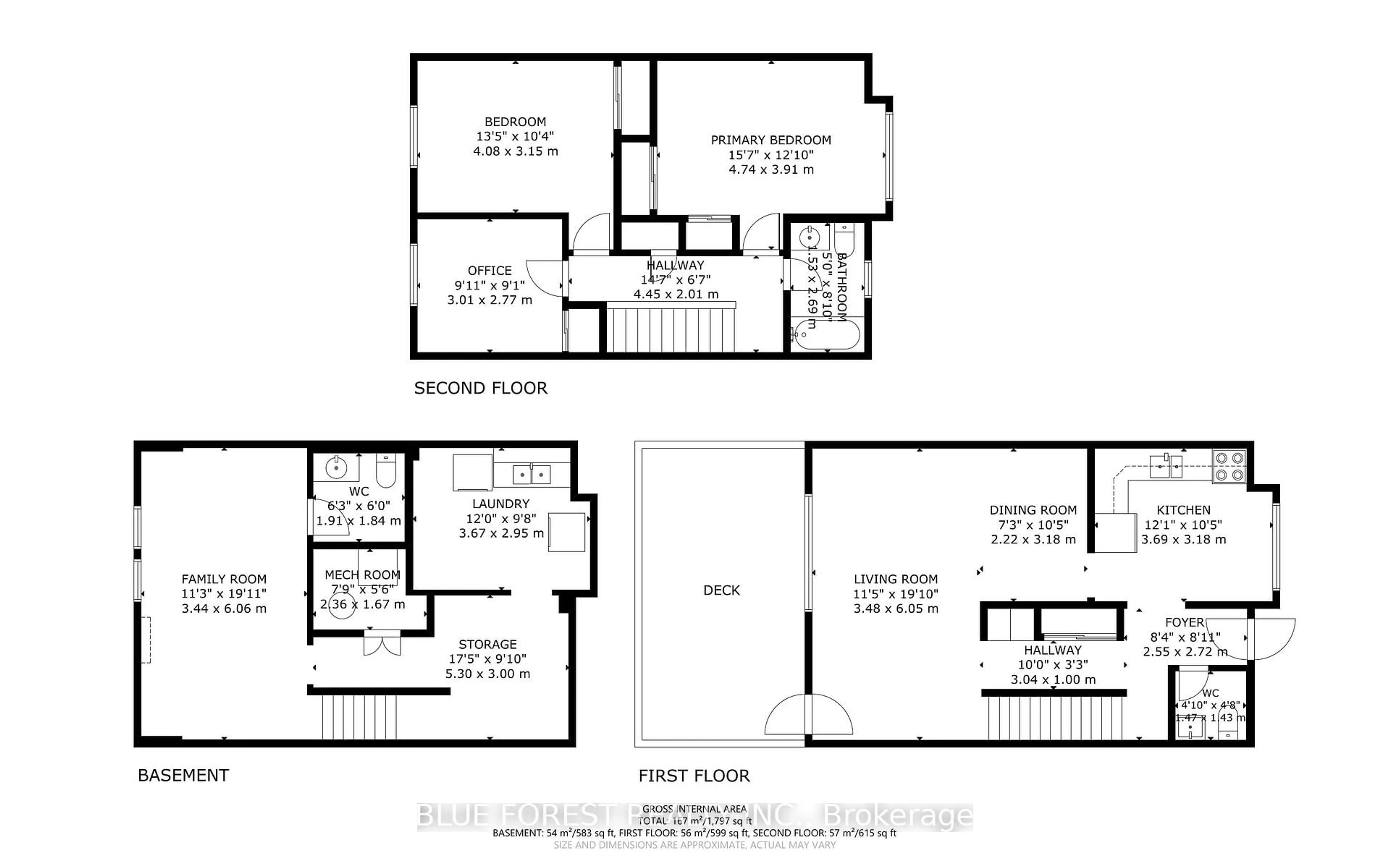 Floor plan for 409 Thompson Rd #2, London South Ontario N5Z 4Z1