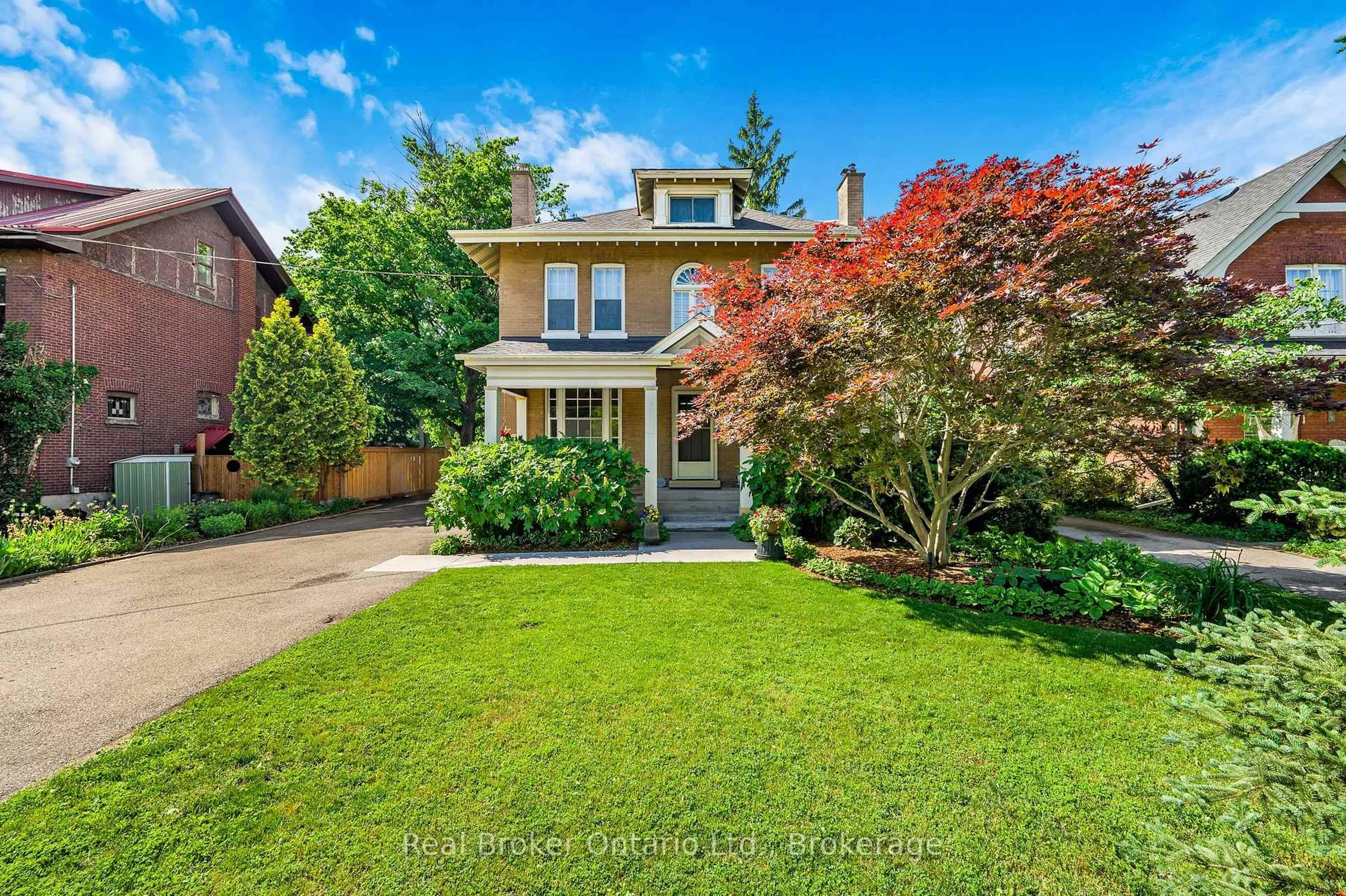 Home with brick exterior material, street for 739 Colborne St, Brantford Ontario N3S 3R9